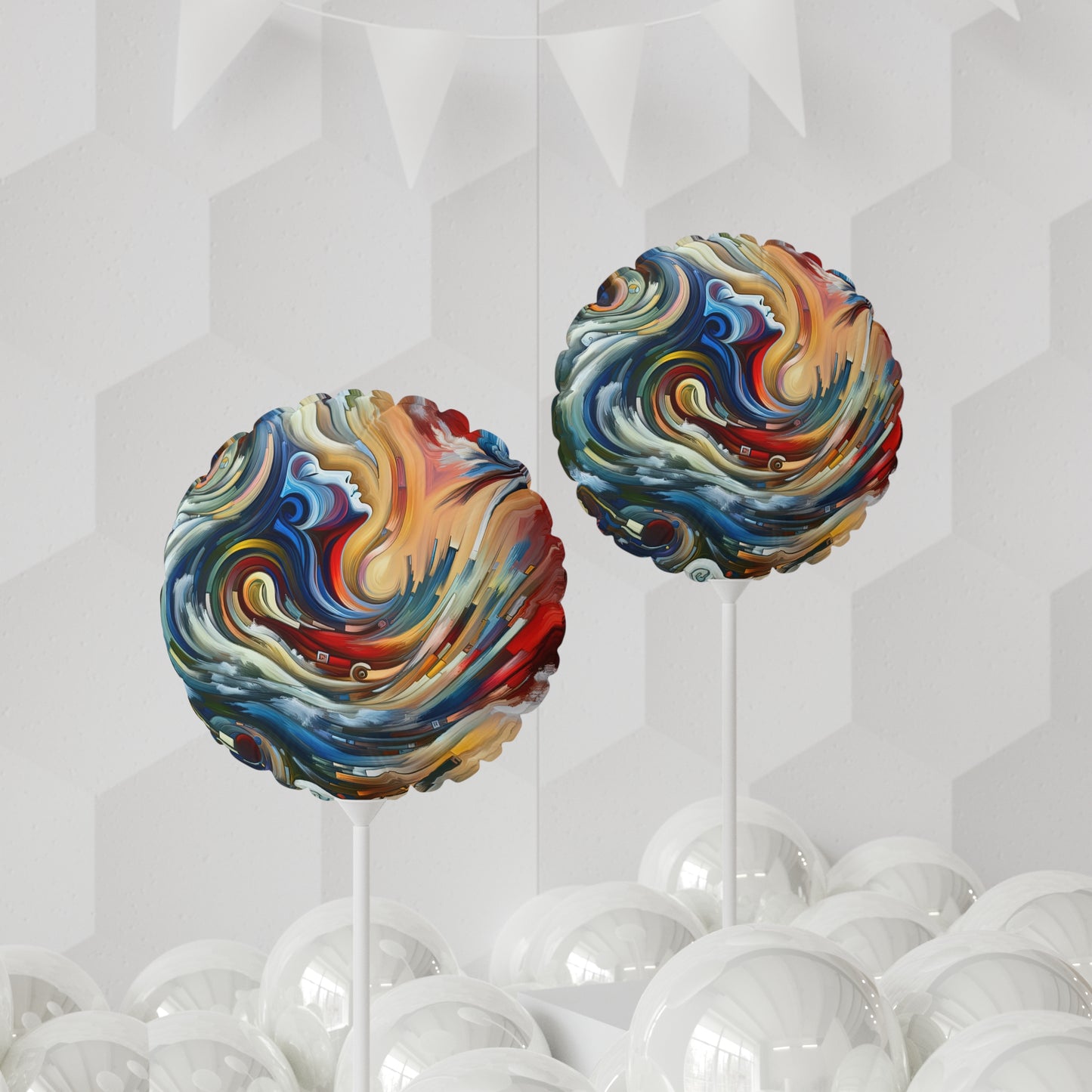 Gratitude Melodic Transformation Balloon (Round and Heart-shaped), 11"