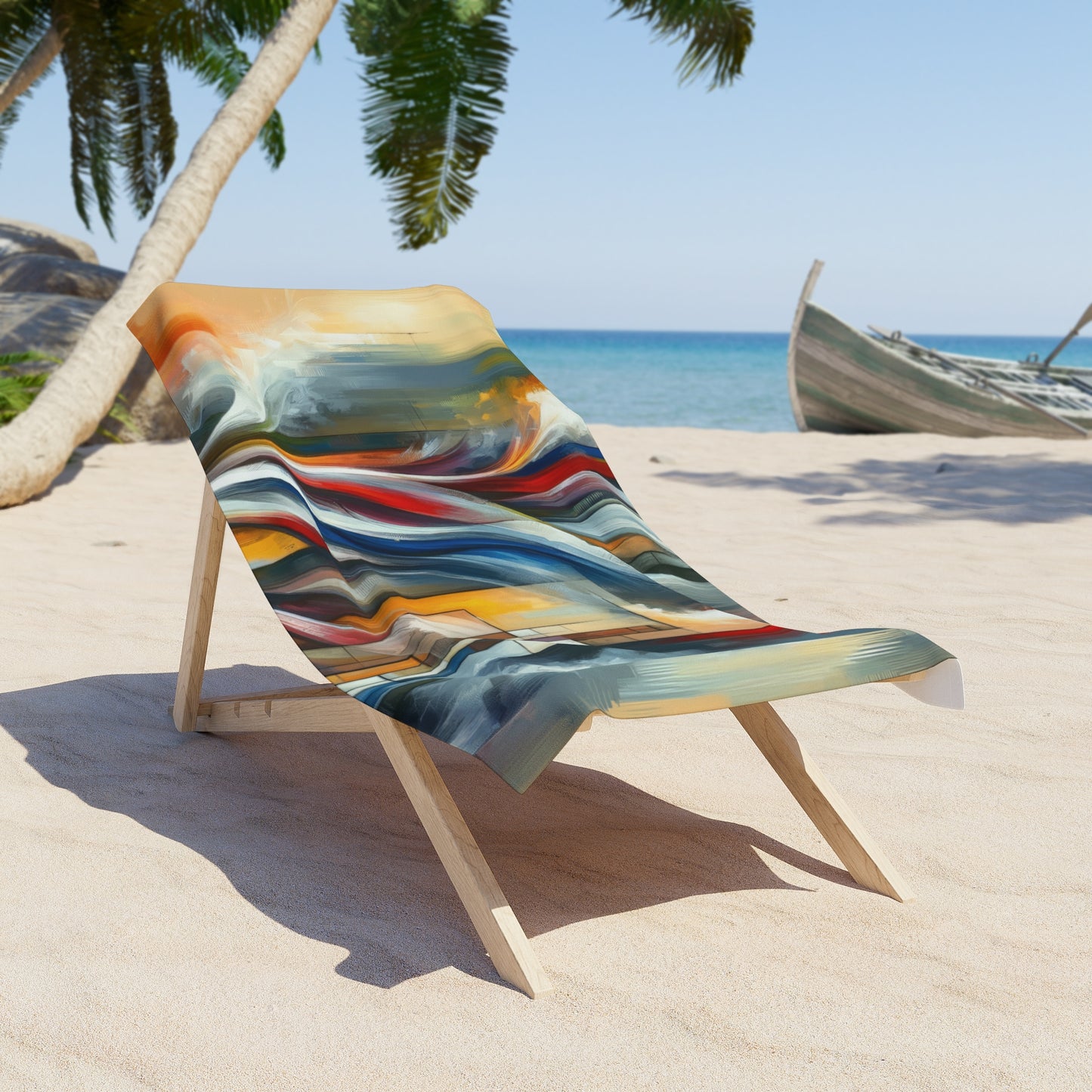 Transcending Abstract Limitations Beach Towel