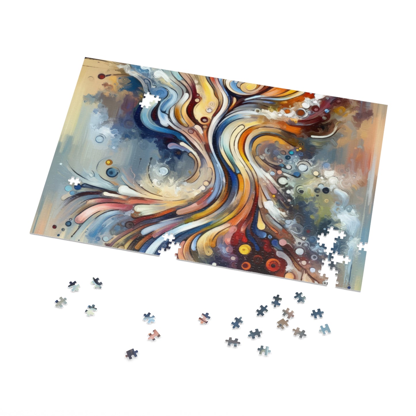 Mindfulness Motion Divine Jigsaw Puzzle (30, 110, 252, 500,1000-Piece)