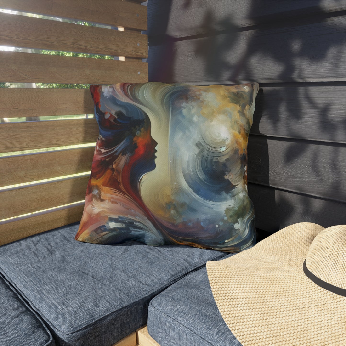 Embracing Sovereign Reflectivity Outdoor Pillows
