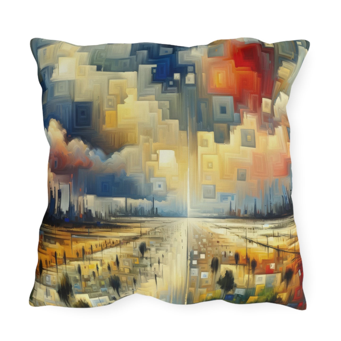 Earnest Gathering Rainwater Outdoor Pillows