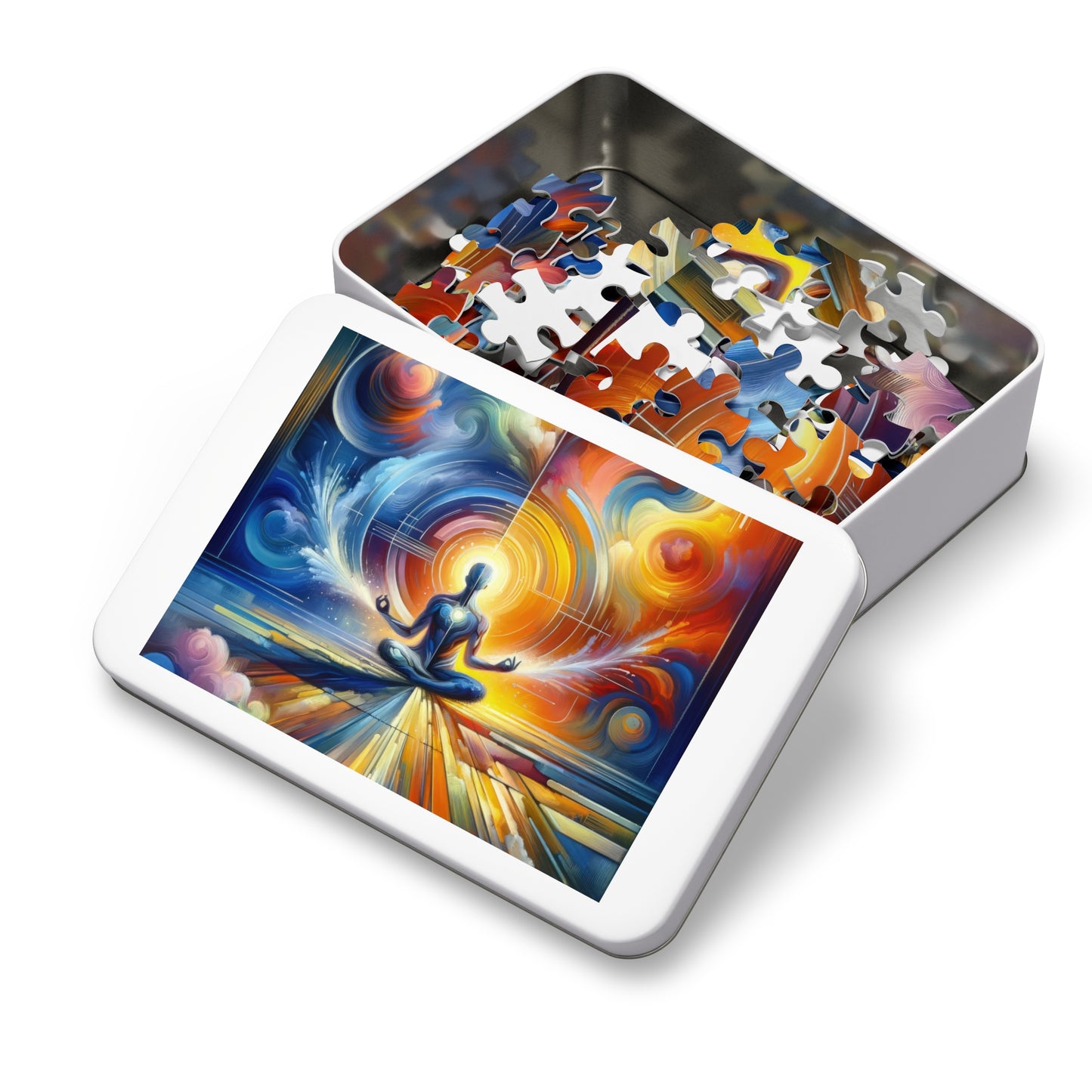 Techno Spiritual Synthesis Jigsaw Puzzle (30, 110, 252, 500,1000-Piece)