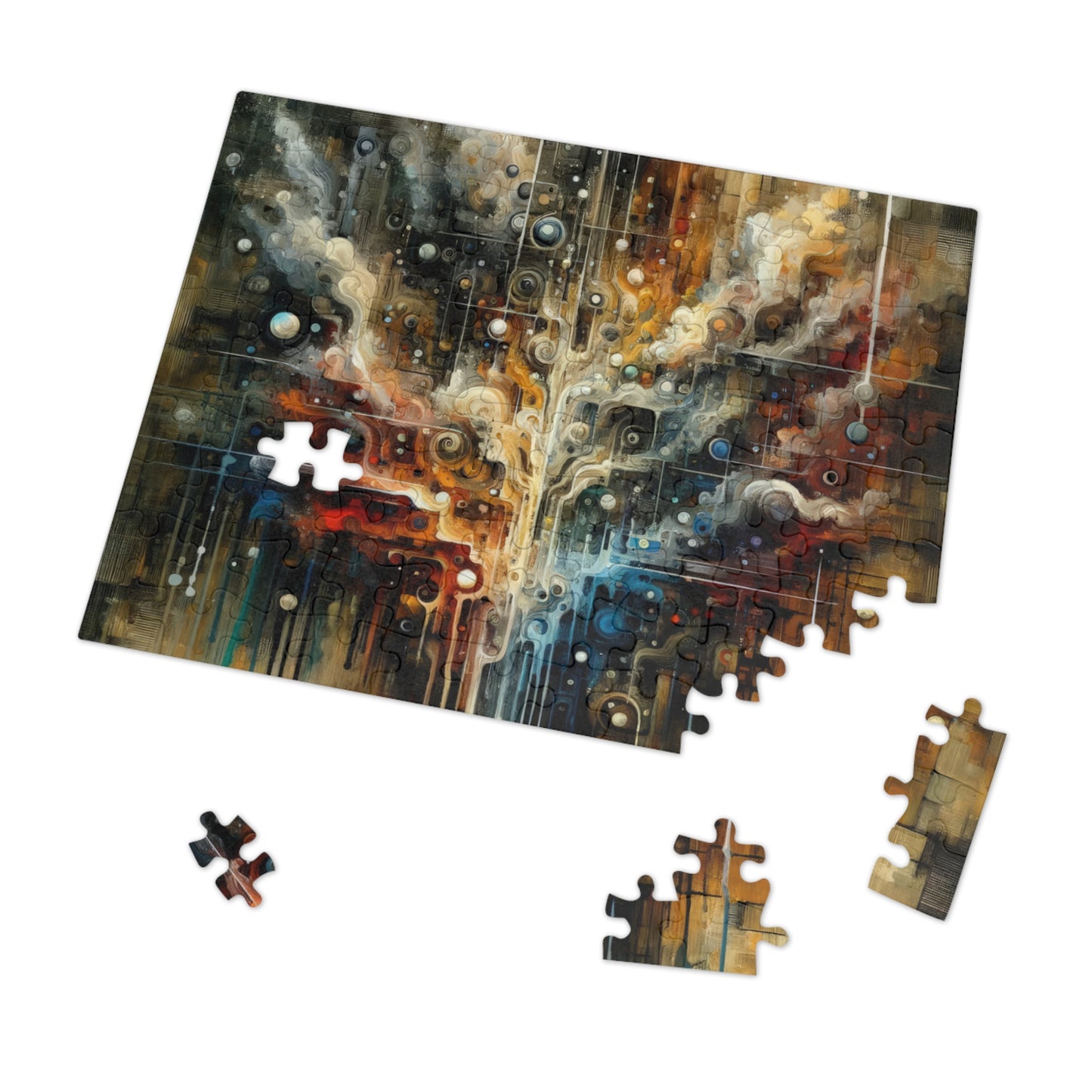 Integral Stewardship Abstract Jigsaw Puzzle (30, 110, 252, 500,1000-Piece)