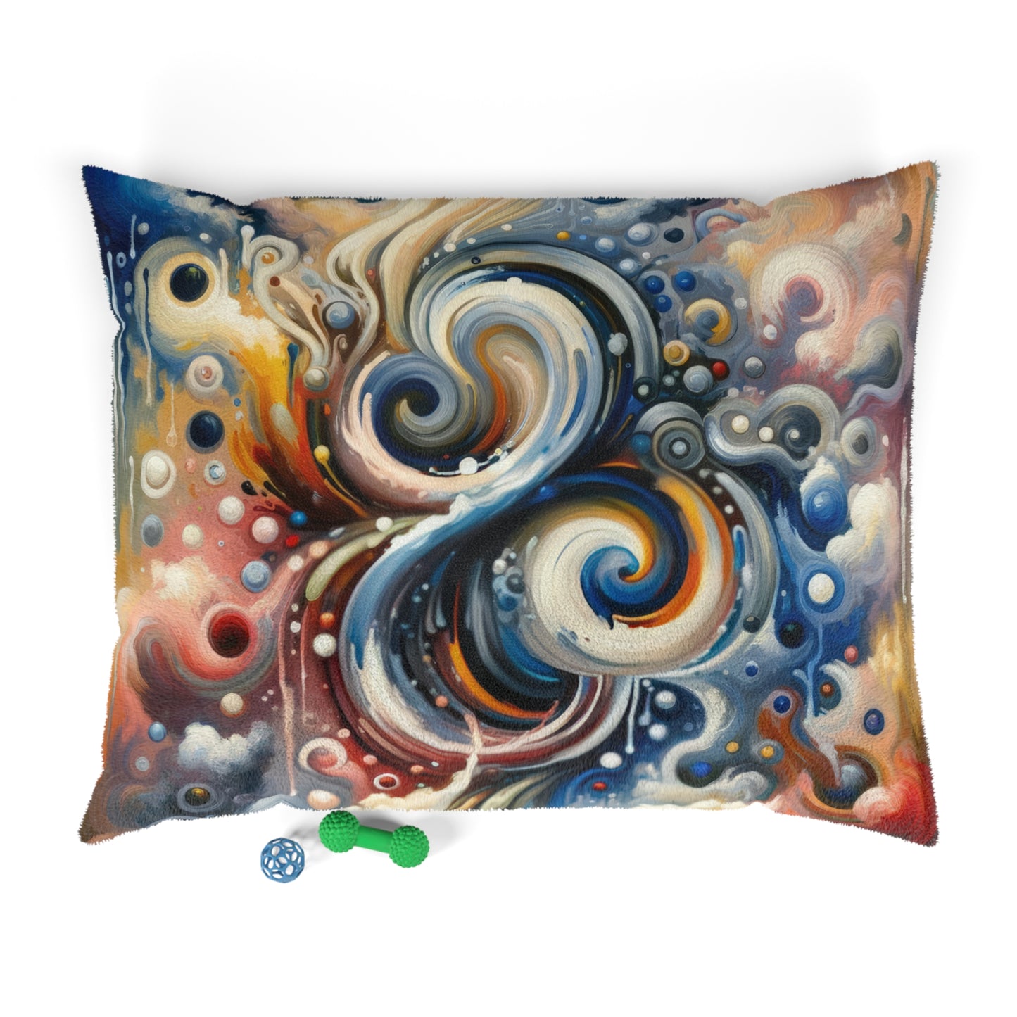 Paradoxical Embrace Tachism Pet Bed