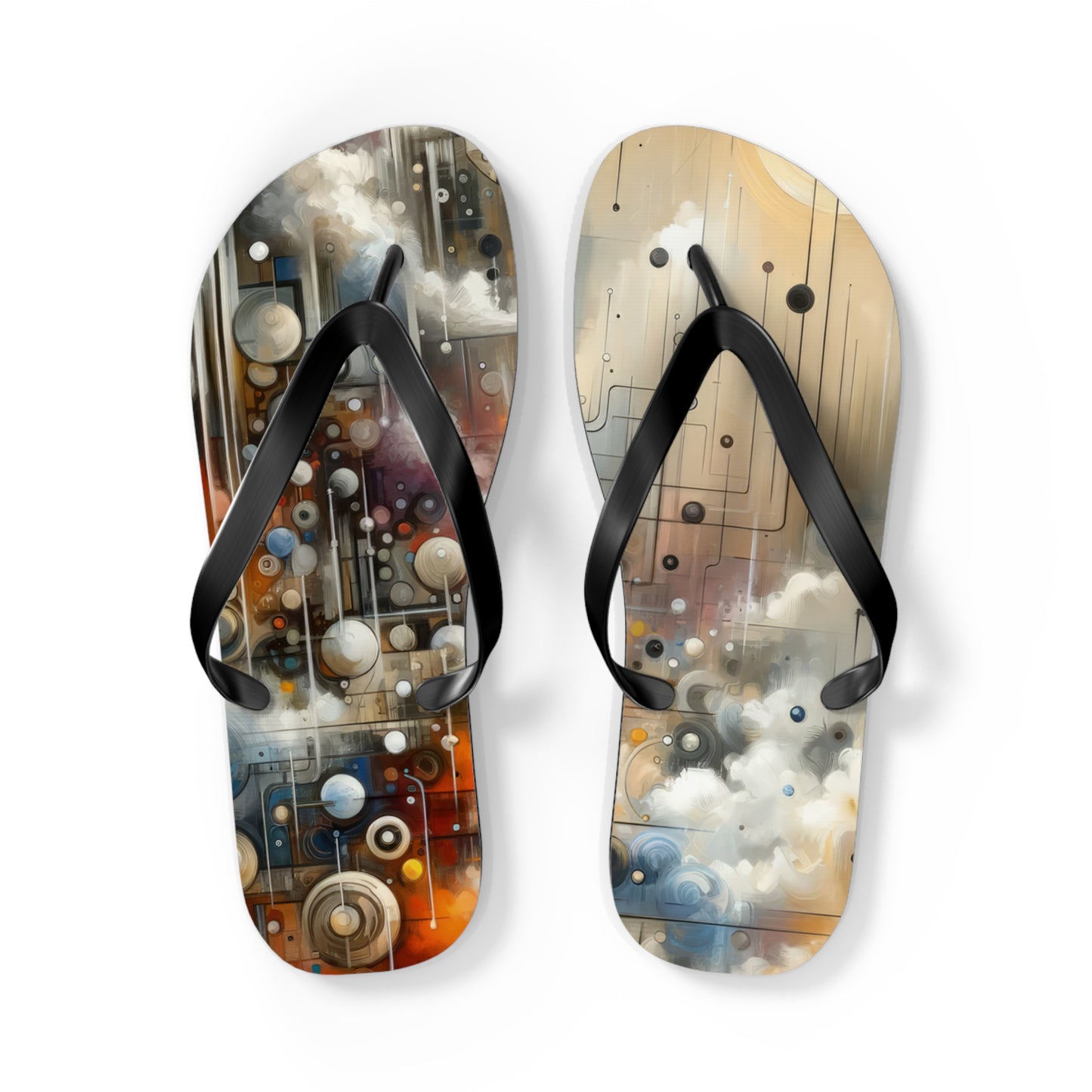 Abstract Mechanical Harmony Flip Flops