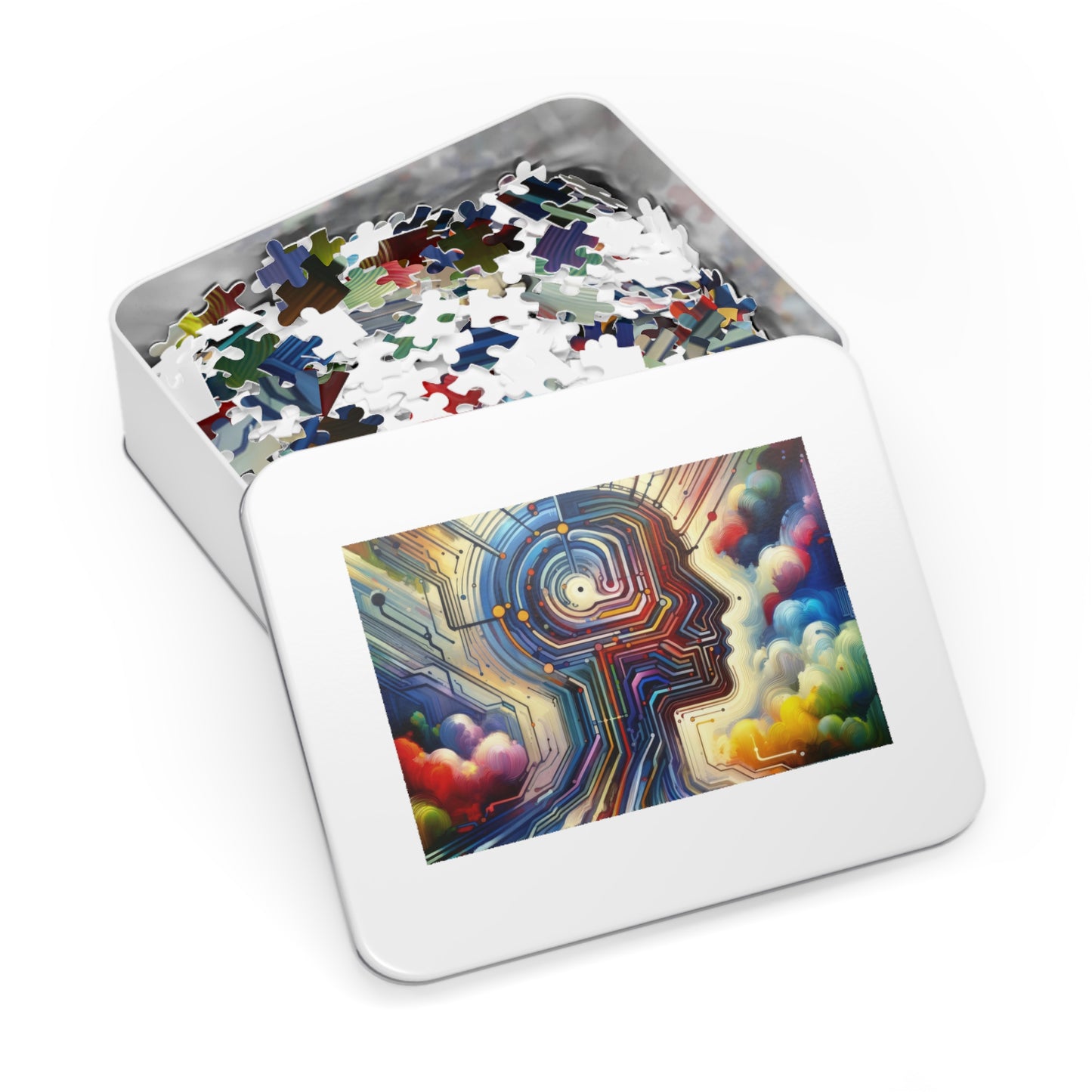 Supportive Digital Empathy Jigsaw Puzzle (30, 110, 252, 500,1000-Piece)