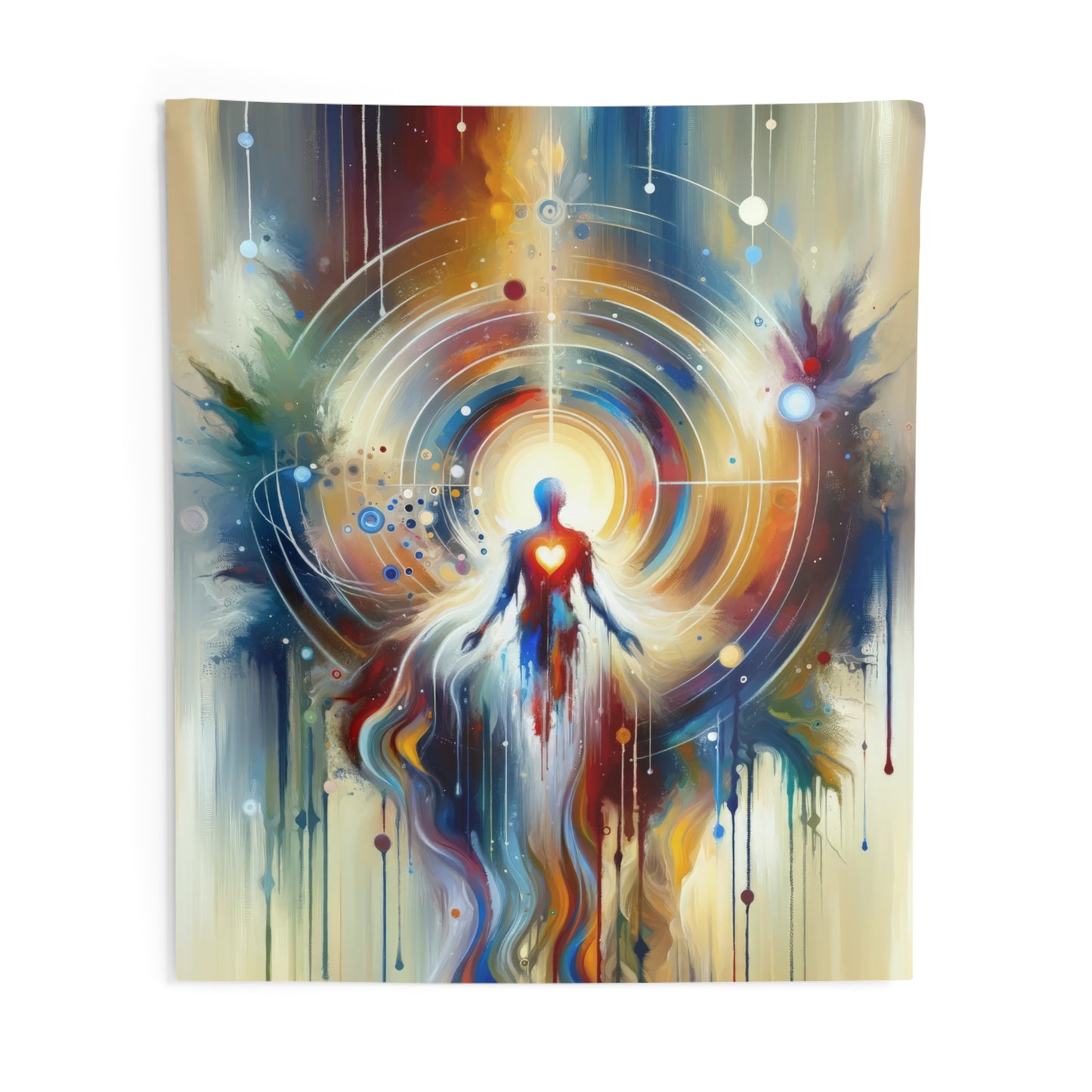 Unified Heart Awakening Indoor Wall Tapestries
