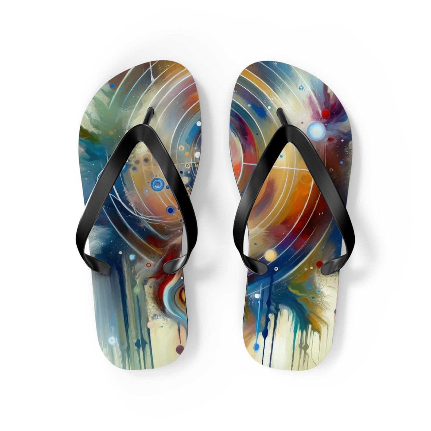 Unified Heart Awakening Flip Flops