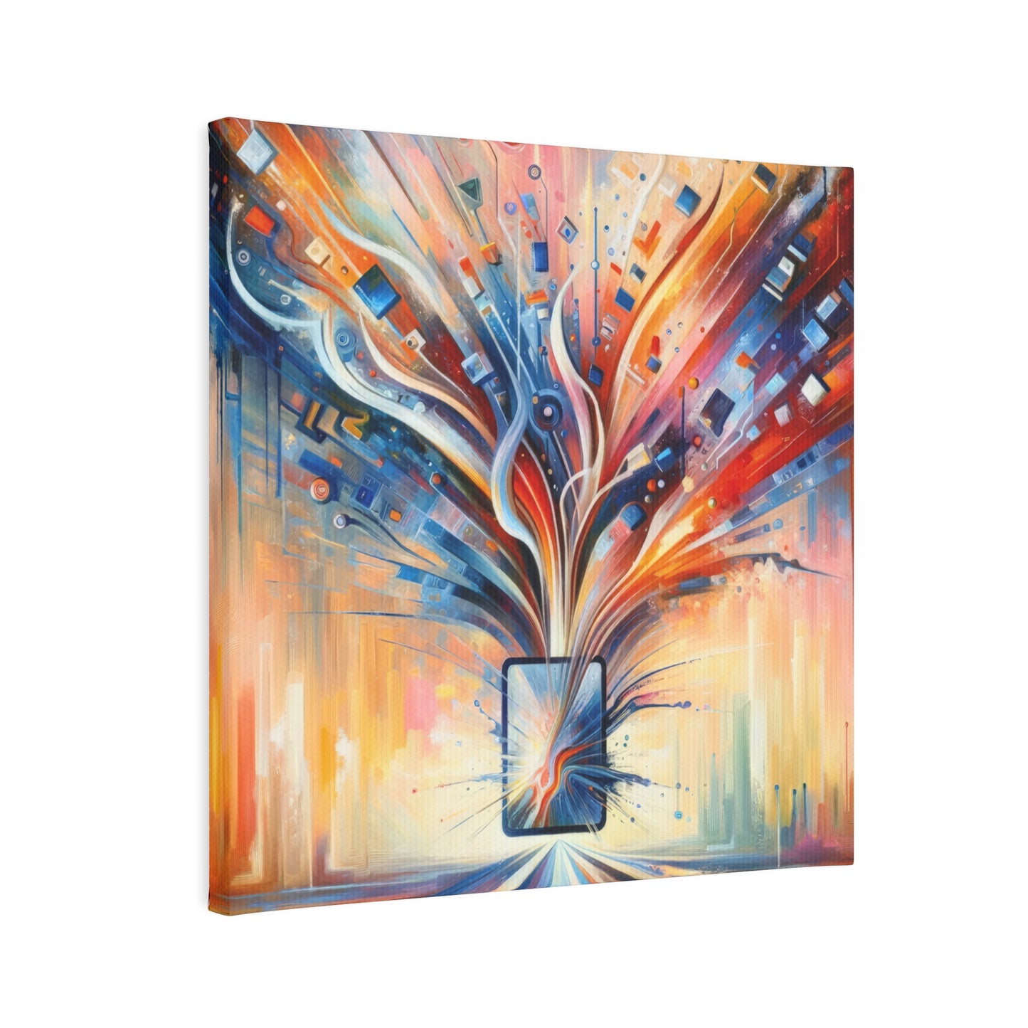 Empowerment Through Technology Canvas Photo Tile