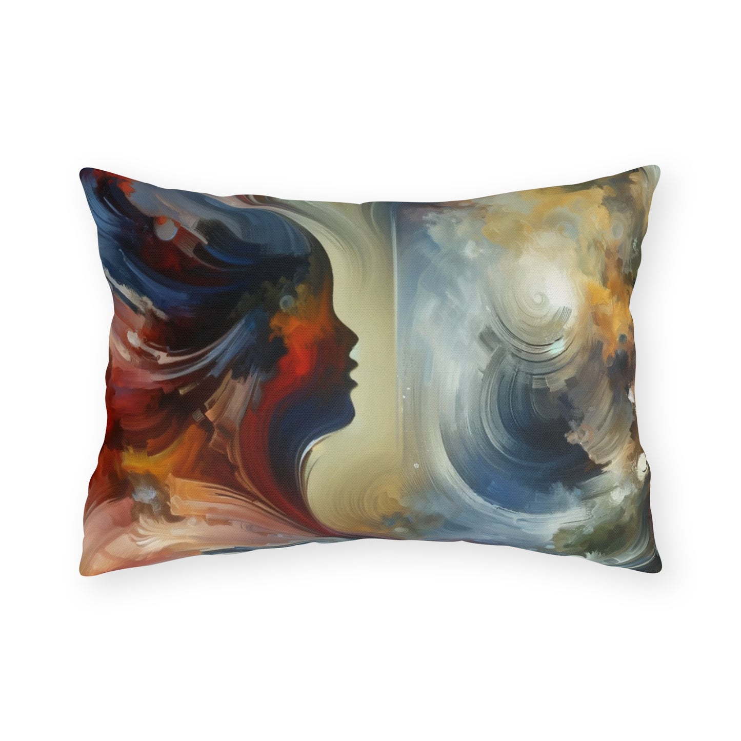 Embracing Sovereign Reflectivity Outdoor Pillows