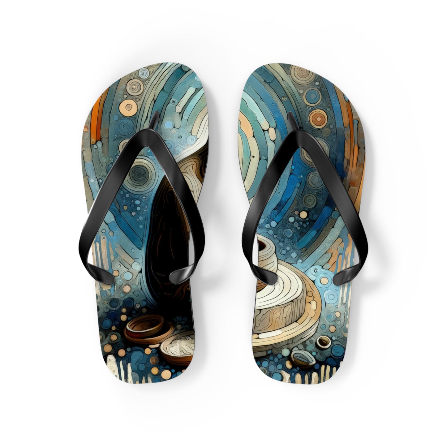 Crafting Semantic Pottery Flip Flops