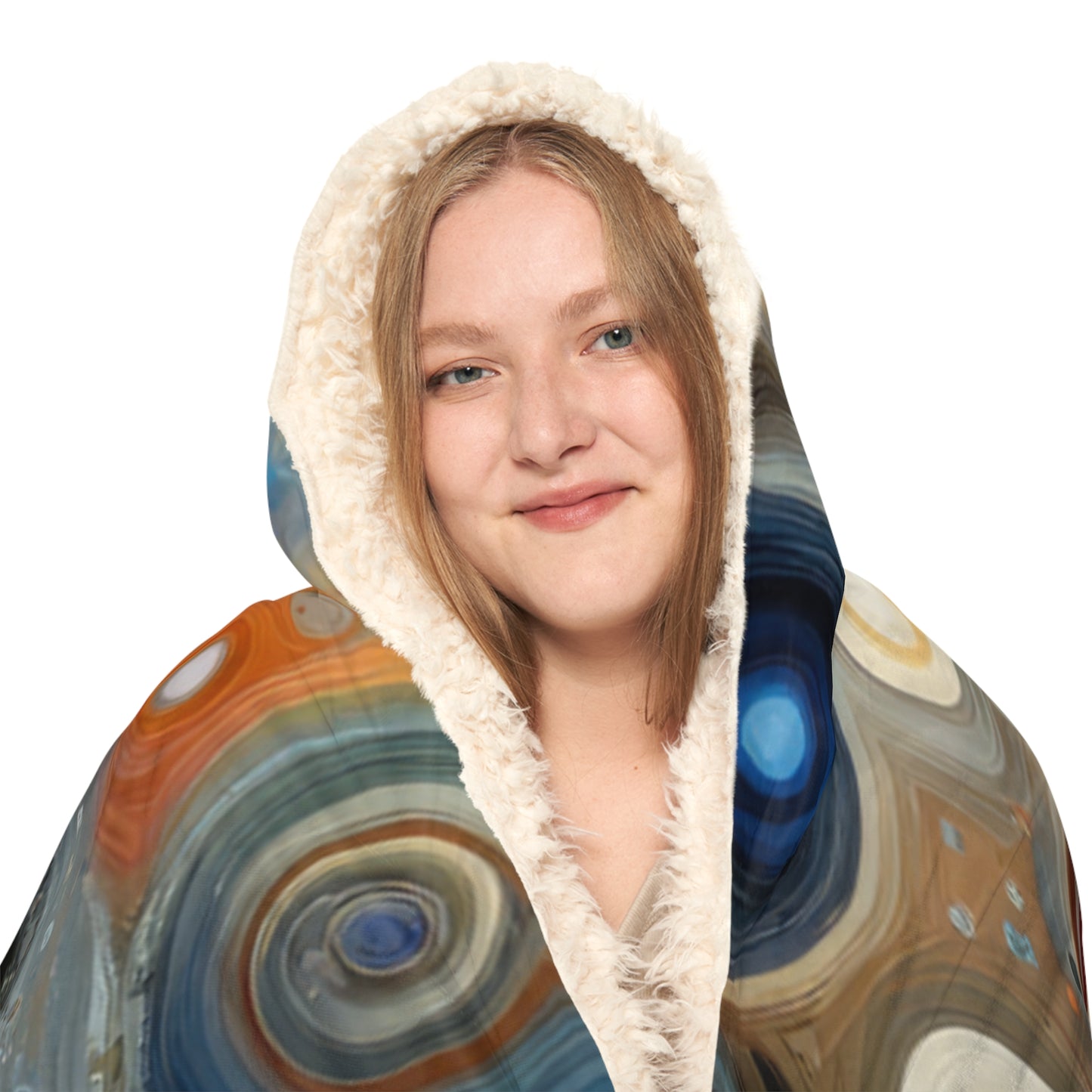 Universal Personal Tachism Snuggle Blanket