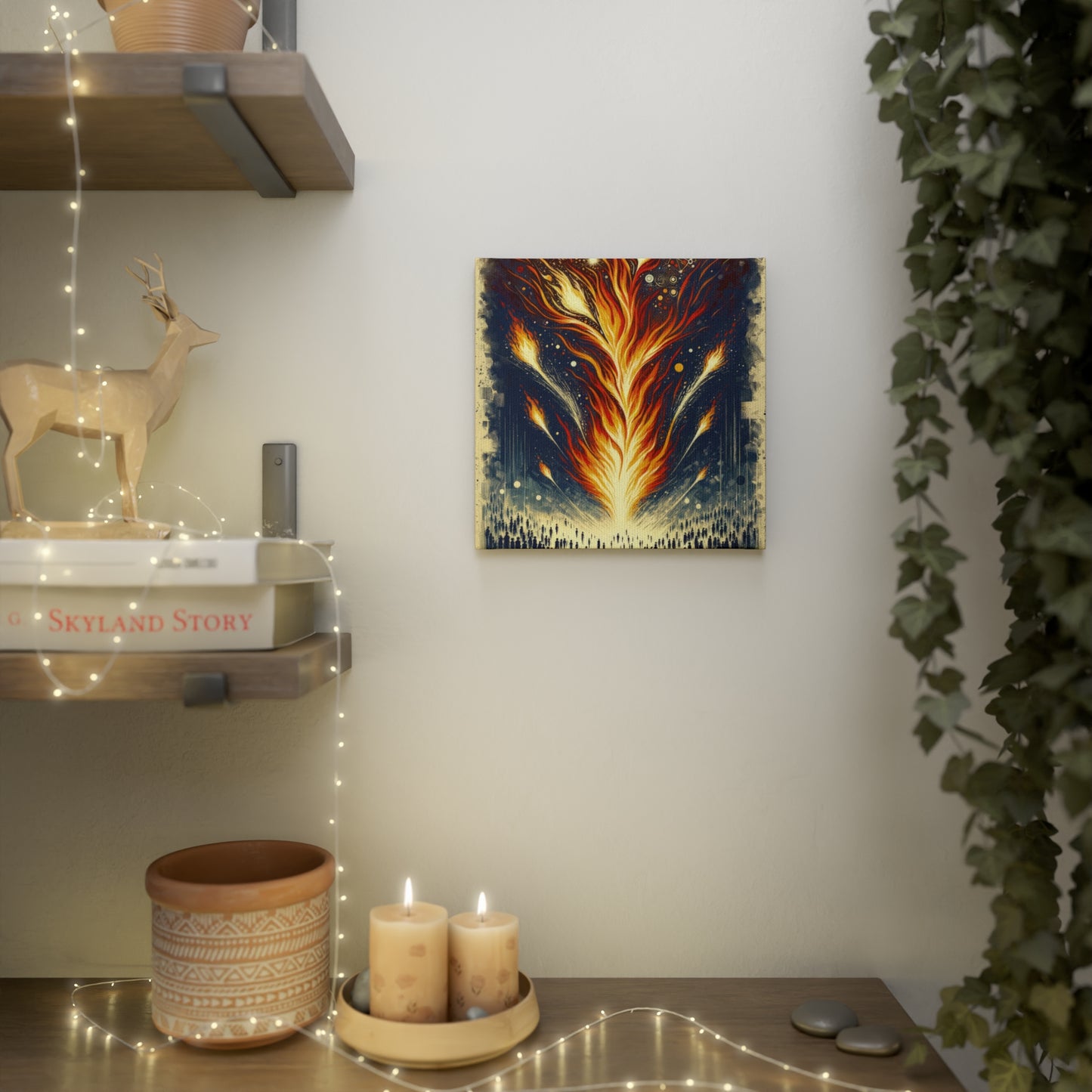Ignition Change Catalyst Canvas Photo Tile