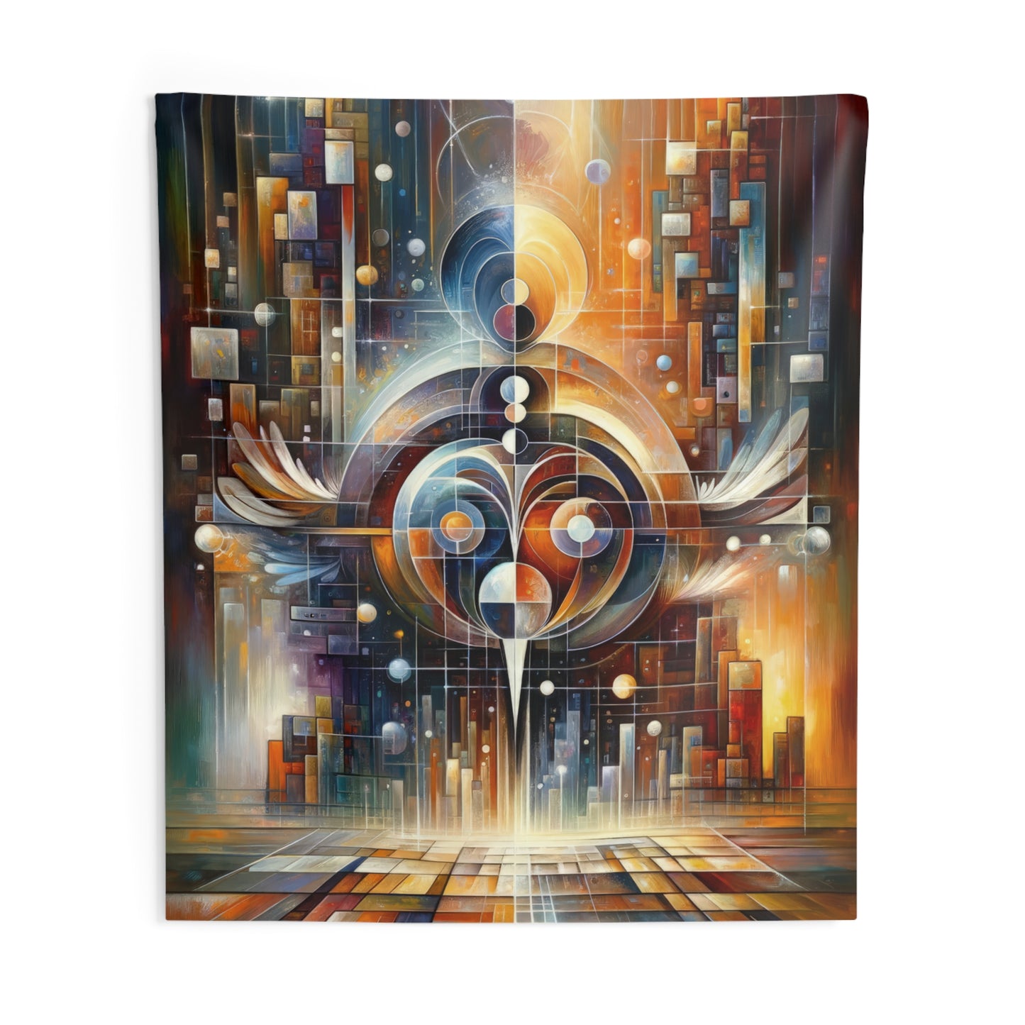 Tech Spirit Balance Indoor Wall Tapestries