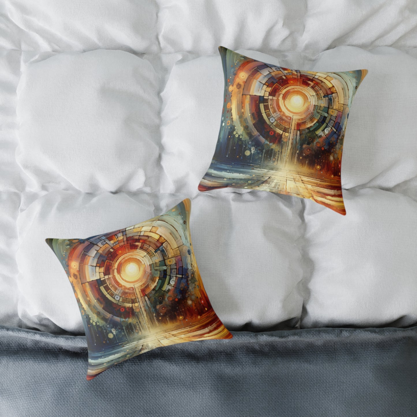 Majestic Quest Aura Spun Polyester Pillow