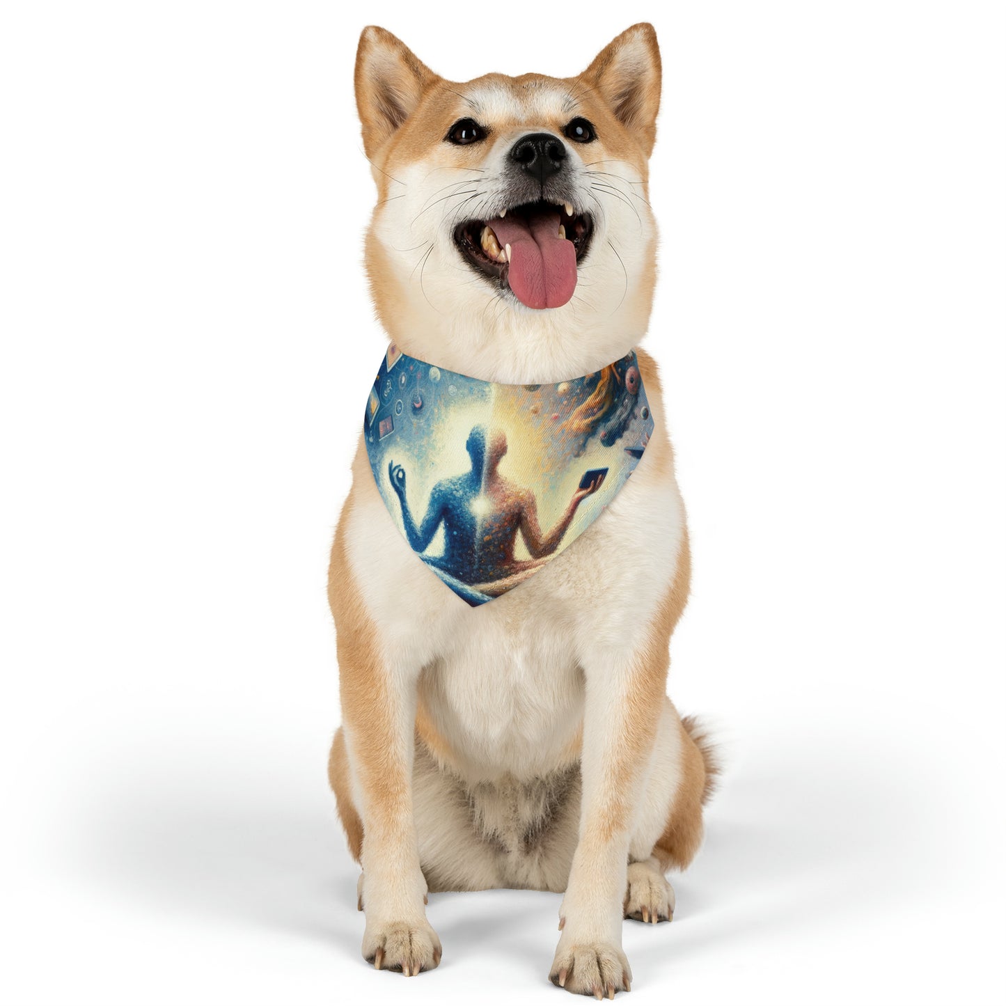 Spiritual Choice Transcendence Pet Bandana Collar