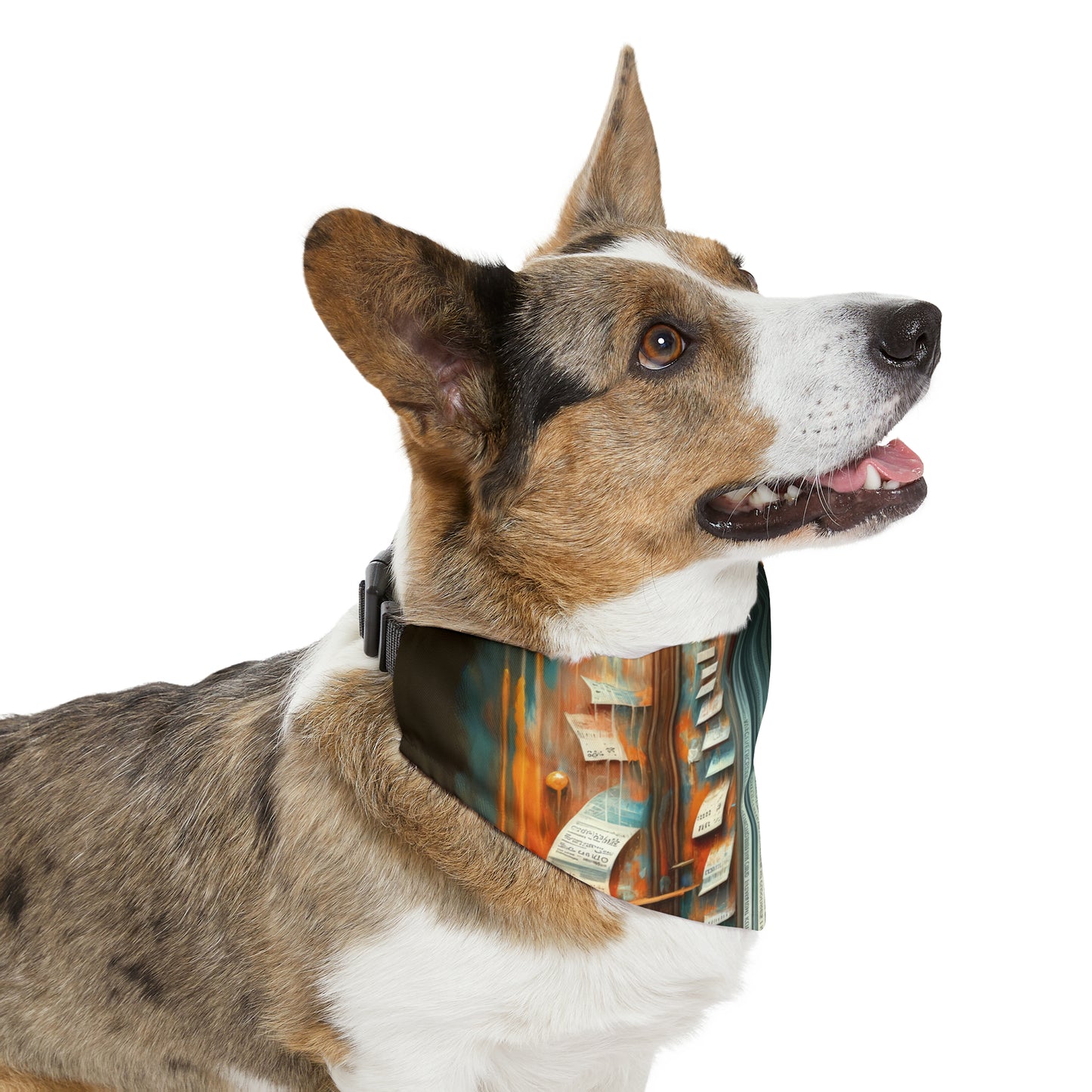 Illuminated Truths Mirror Pet Bandana Collar