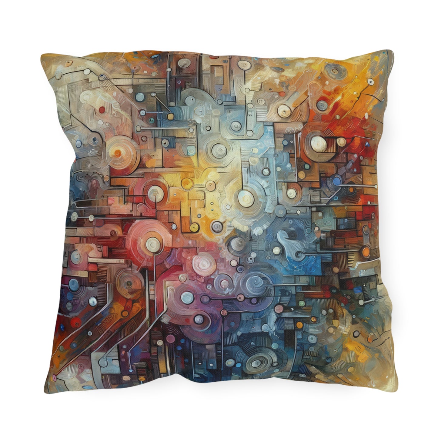 Empathy Scaffold Unity Outdoor Pillows