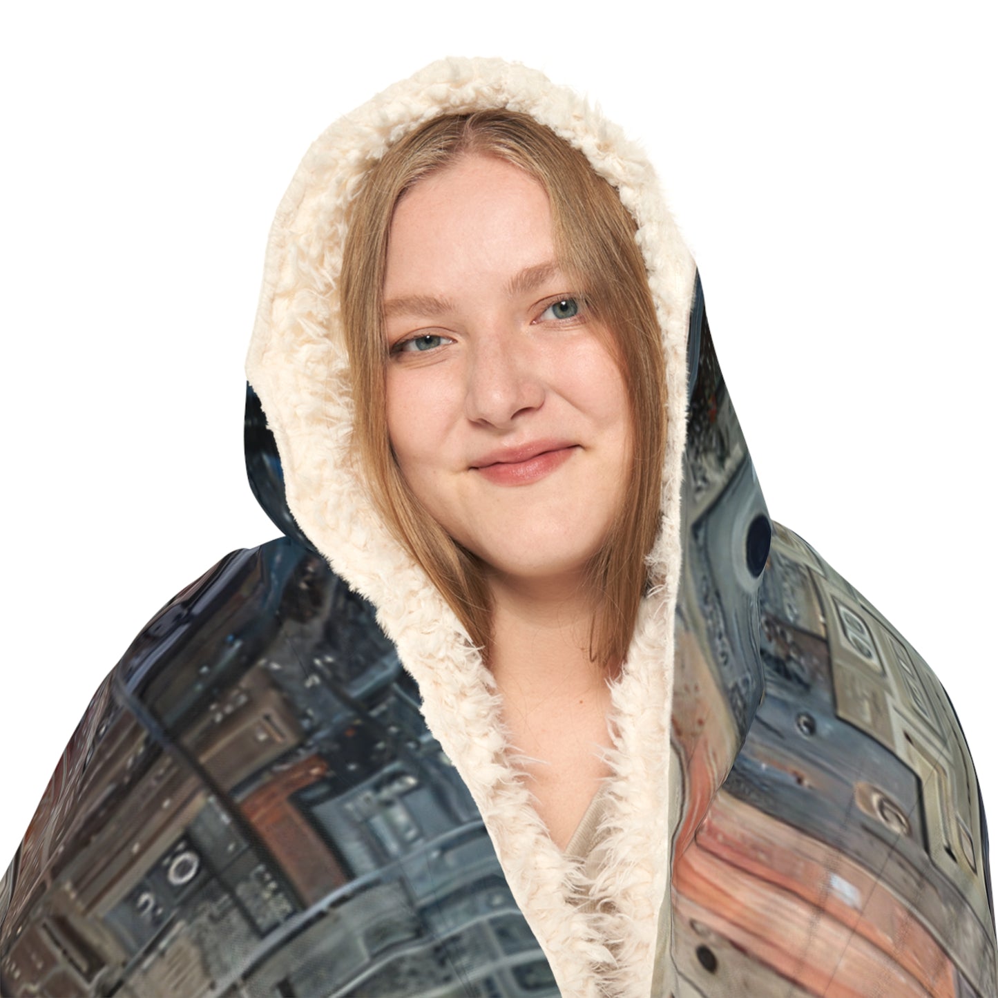 Awareness Algorithm Tachism Snuggle Blanket