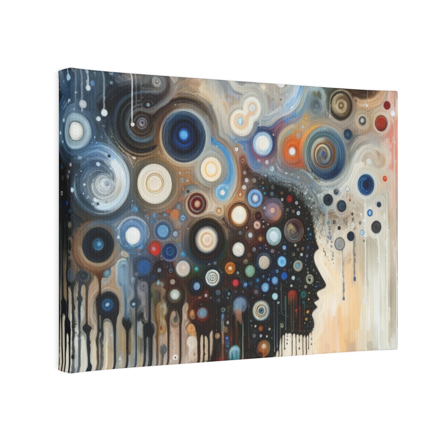 Universal Personal Tachism Canvas Photo Tile
