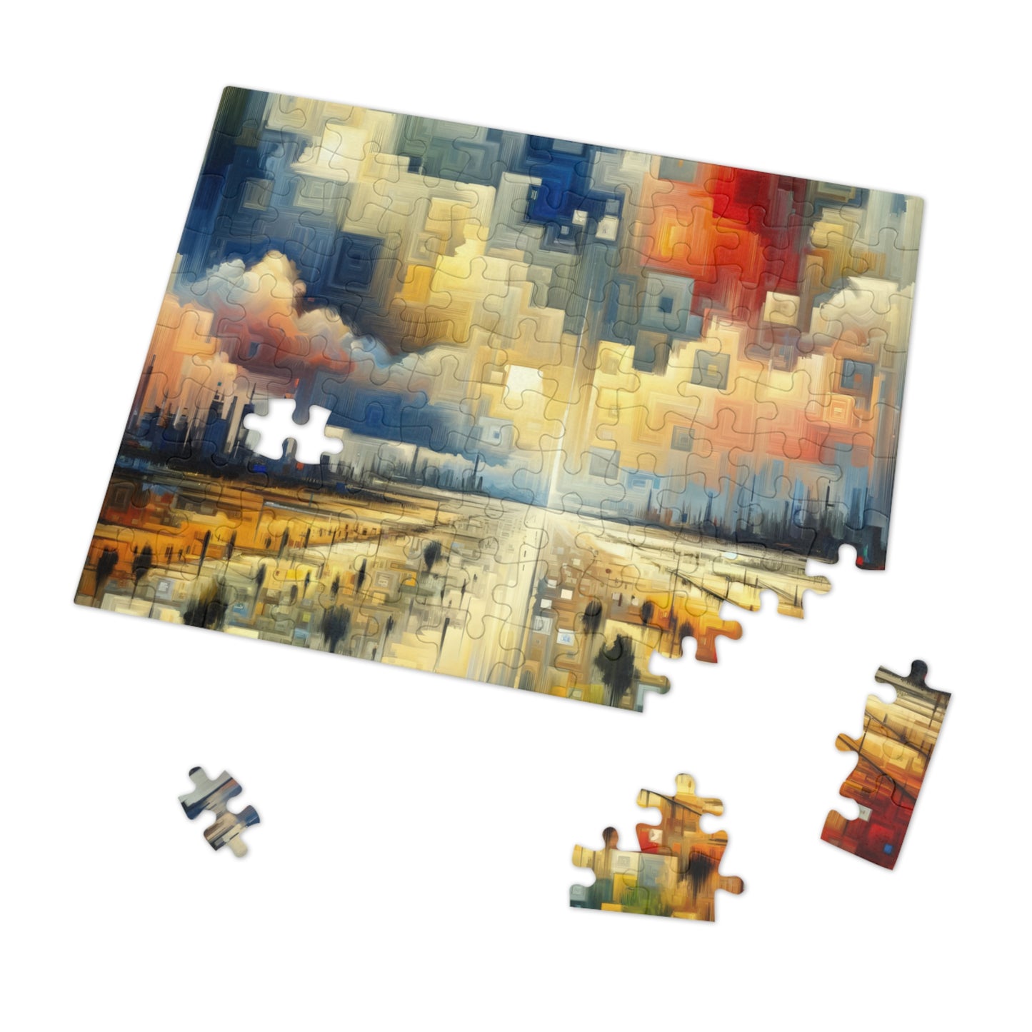 Earnest Gathering Rainwater Jigsaw Puzzle (30, 110, 252, 500,1000-Piece)