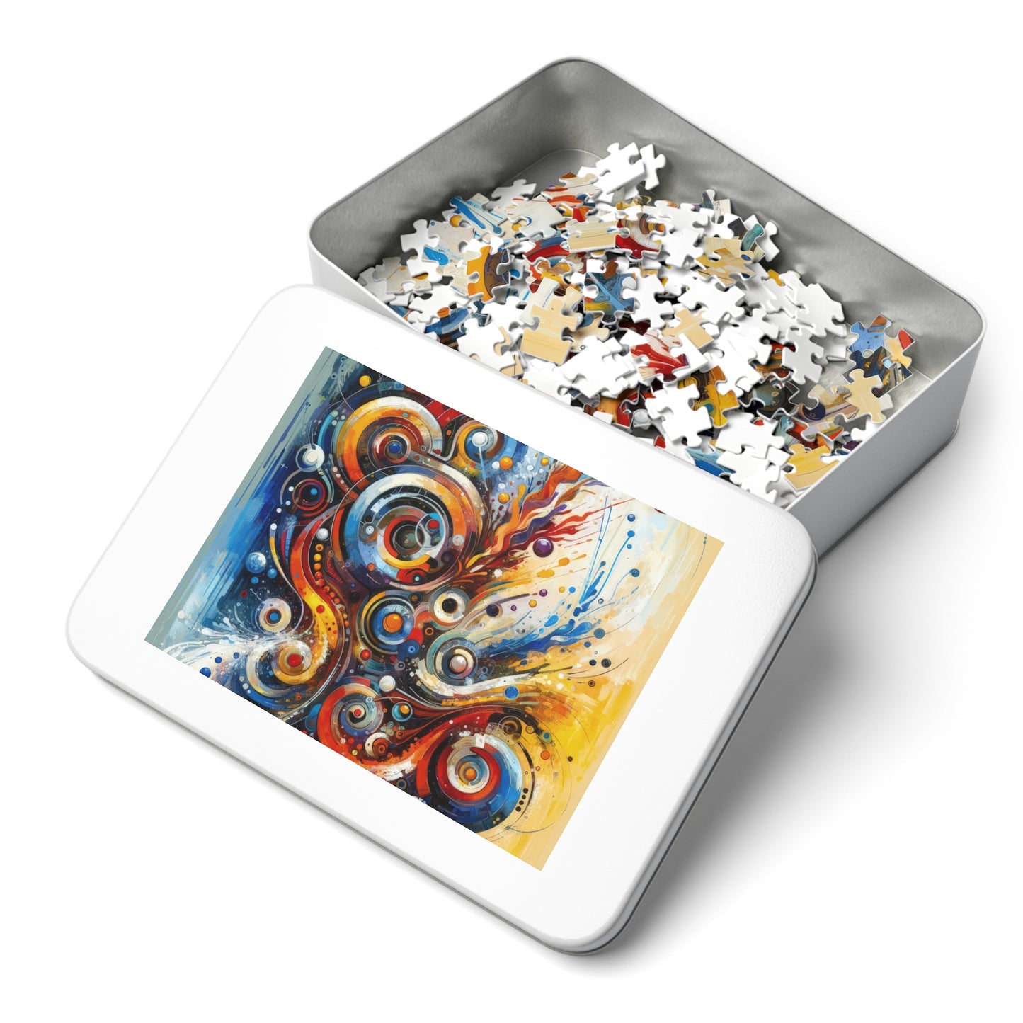 Harmonic Abstract Synergy Jigsaw Puzzle (30, 110, 252, 500,1000-Piece)