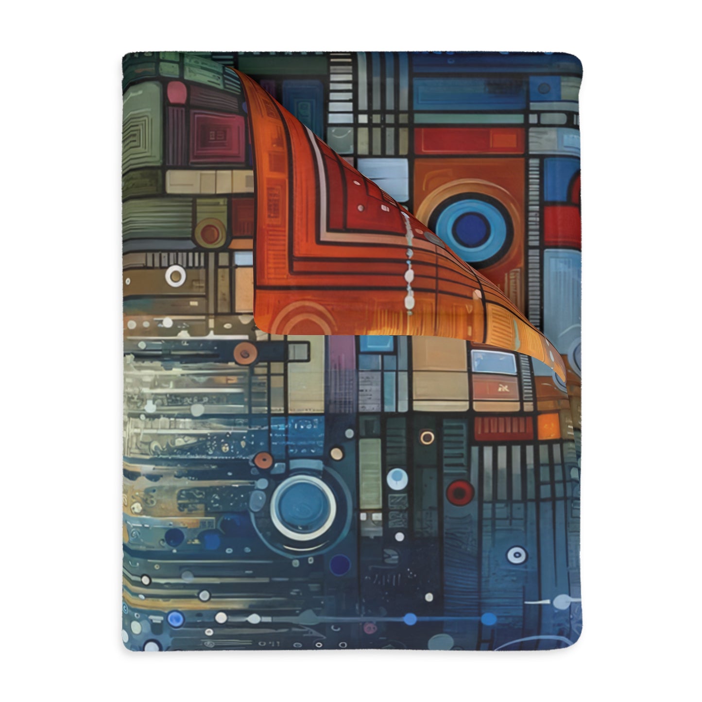 Advocate Ethos Connectivity Velveteen Microfiber Blanket (Two-sided print)