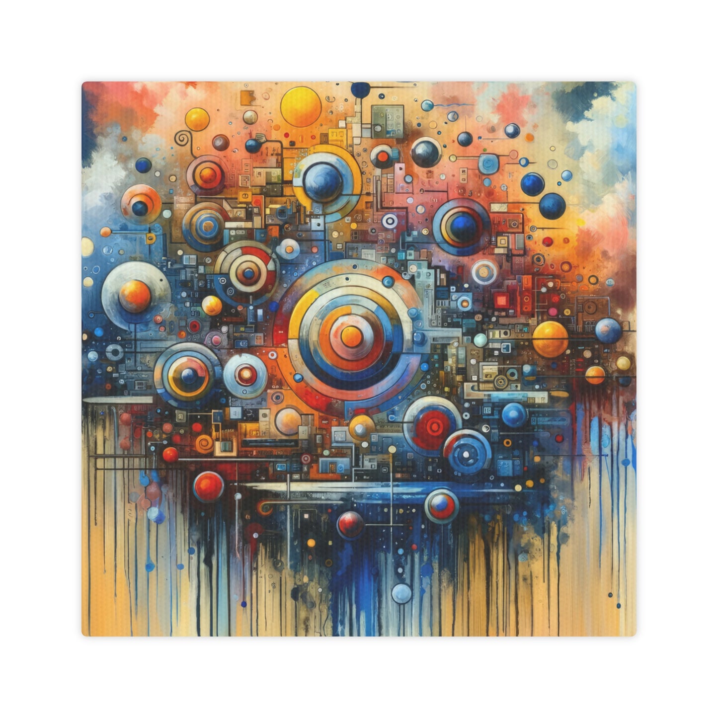 Connected Virtuality Canvas Canvas Photo Tile