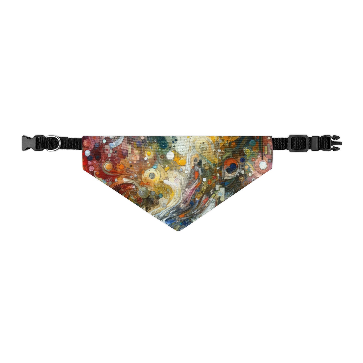 Perception Mosaic Abstract Pet Bandana Collar