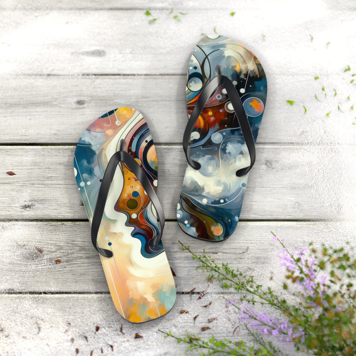 Marvel Uniting Dialogue Flip Flops