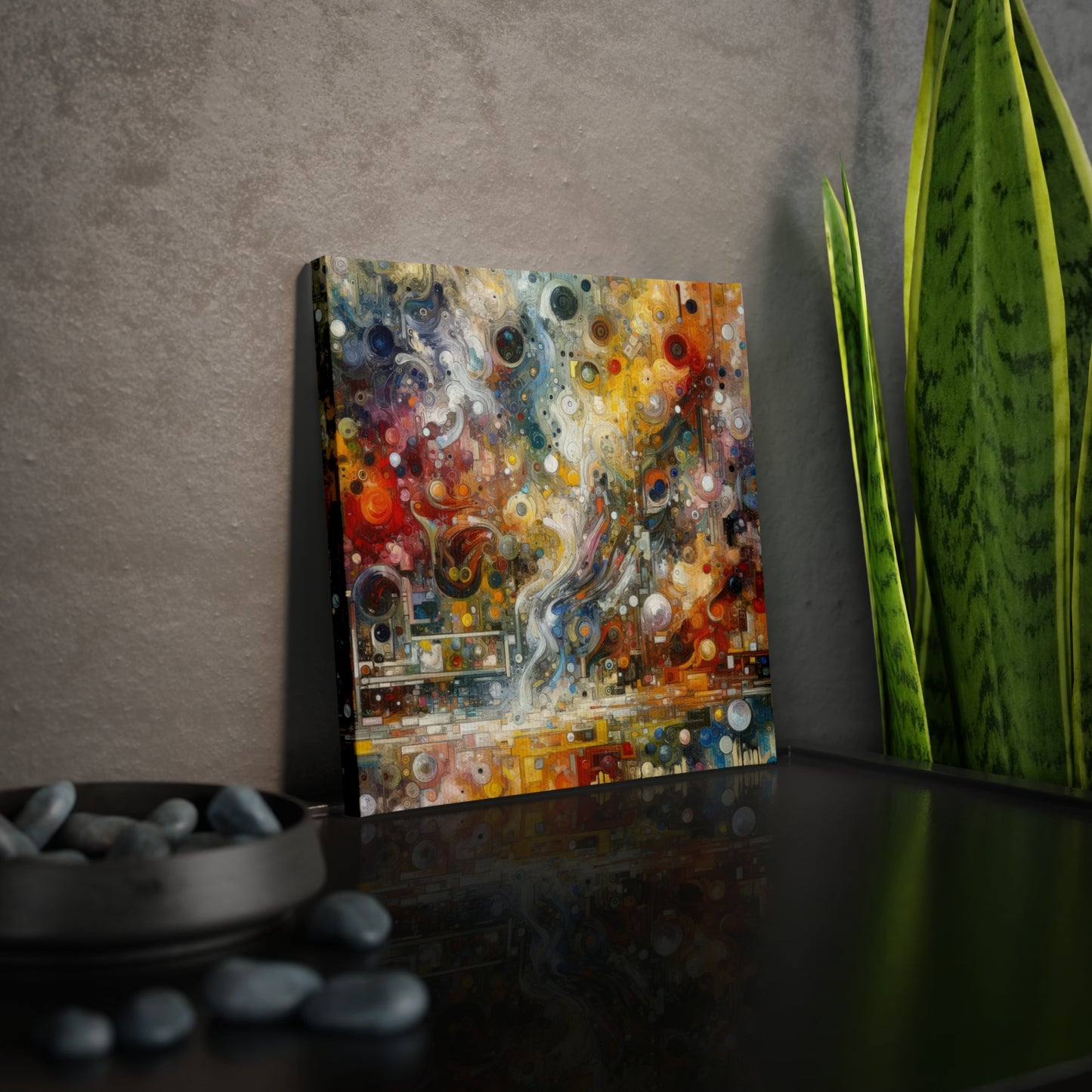 Perception Mosaic Abstract Canvas Photo Tile
