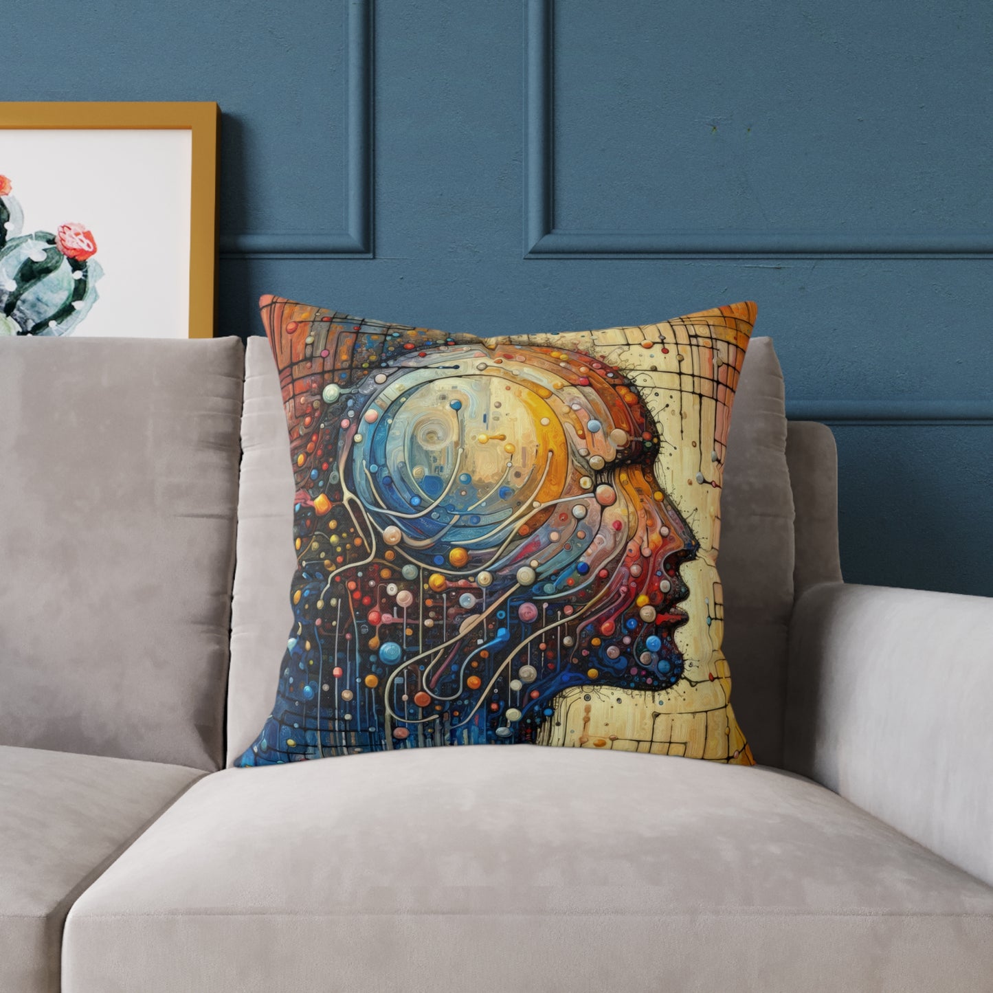 Empathy Unity Interaction Spun Polyester Pillow