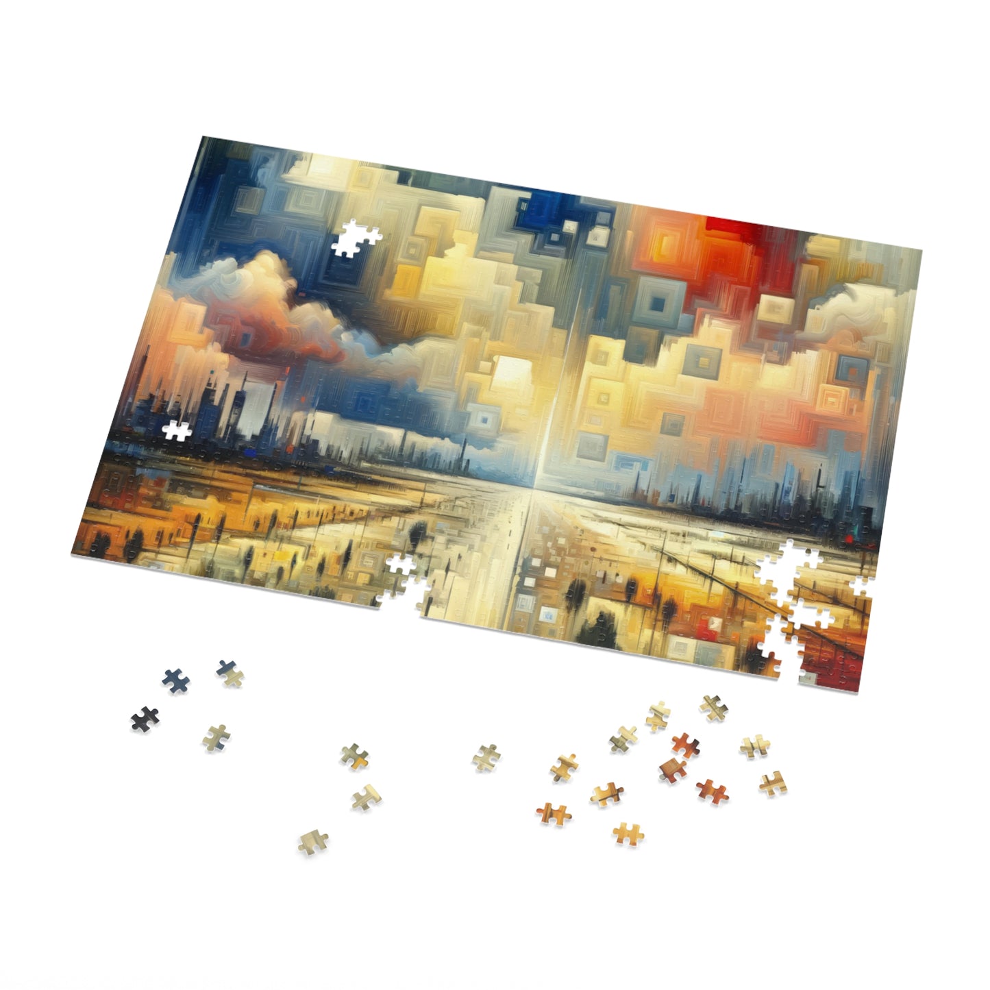 Earnest Gathering Rainwater Jigsaw Puzzle (30, 110, 252, 500,1000-Piece)