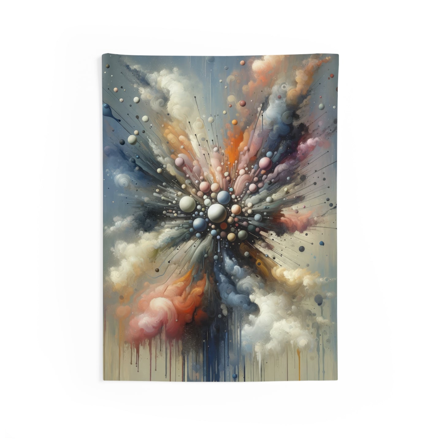 Impactful Deeds Ripple Indoor Wall Tapestries