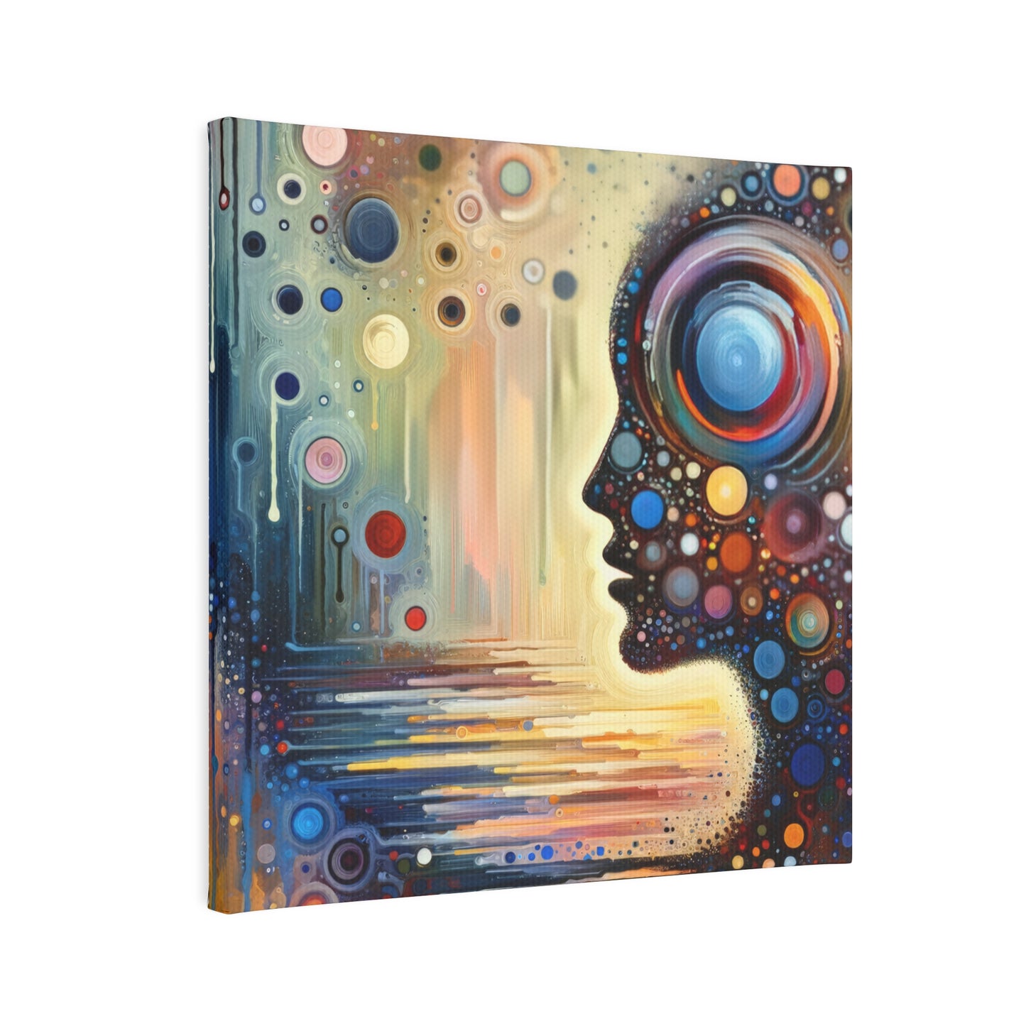Echoed Intrinsic Universality Canvas Photo Tile
