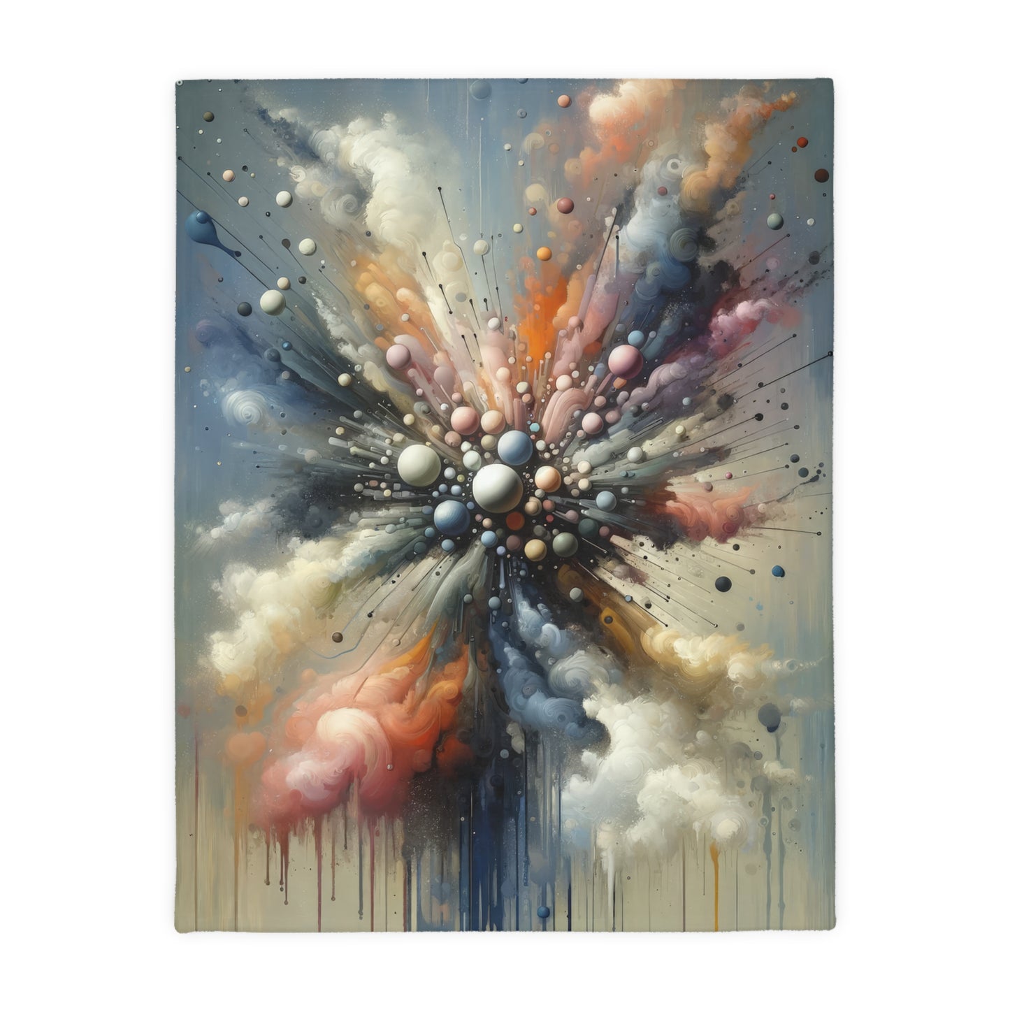Impactful Deeds Ripple Velveteen Microfiber Blanket (Two-sided print)