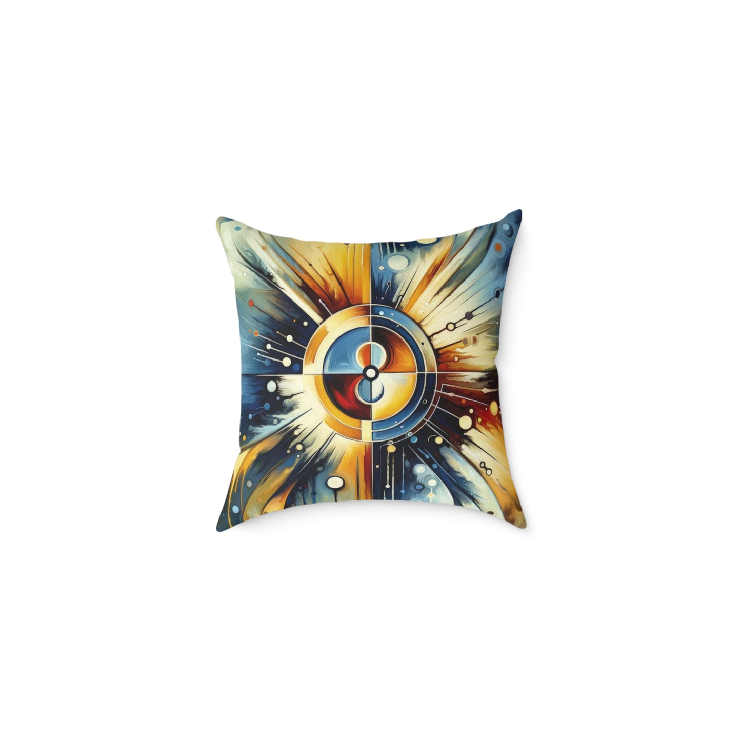 Compassionate Ethical Guidance Spun Polyester Pillow