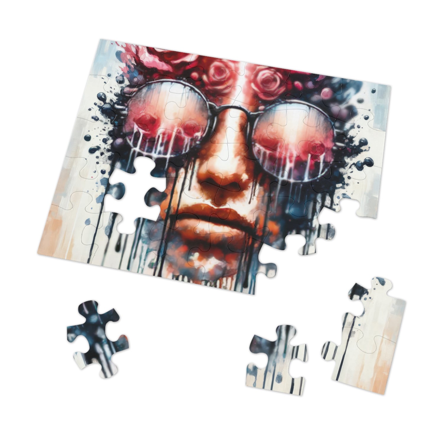 Perception Cleansing Tachism Jigsaw Puzzle (30, 110, 252, 500,1000-Piece)