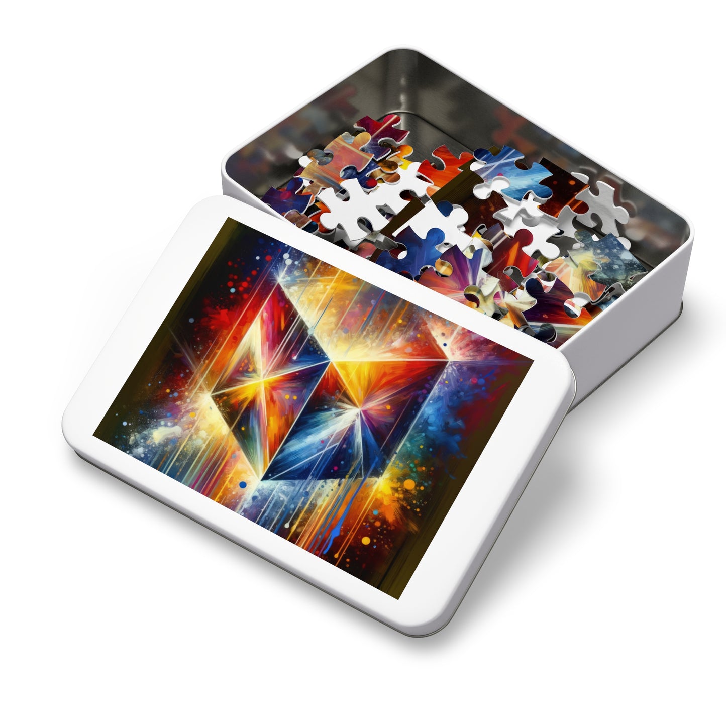 Prismatic Light Spectrum Jigsaw Puzzle (30, 110, 252, 500,1000-Piece)