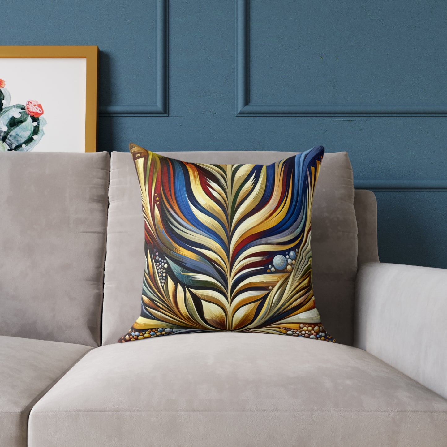 Efficacy Seed Growth Spun Polyester Pillow