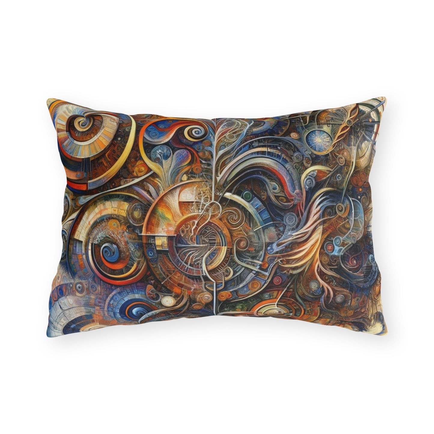 Ethos Web Abstract Outdoor Pillows
