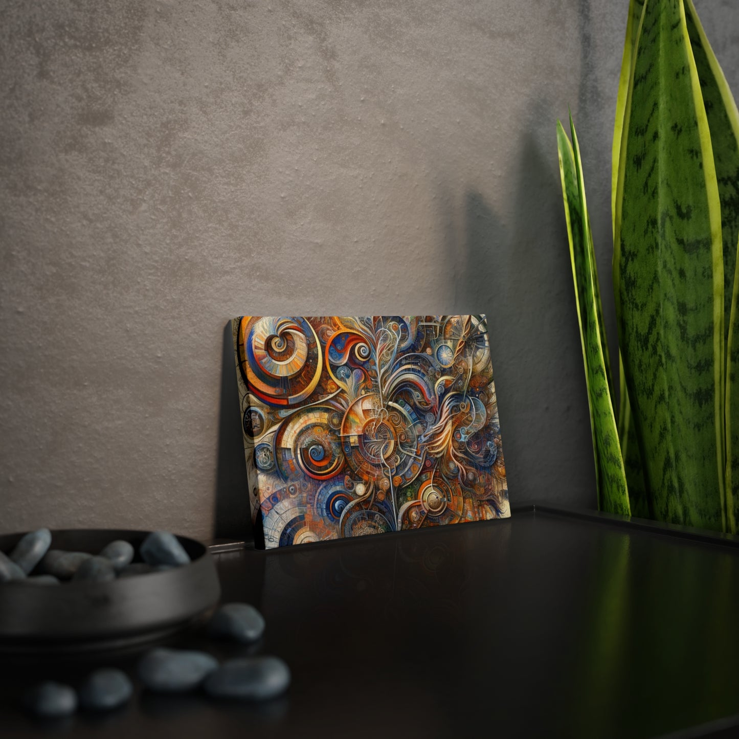 Ethos Web Abstract Canvas Photo Tile