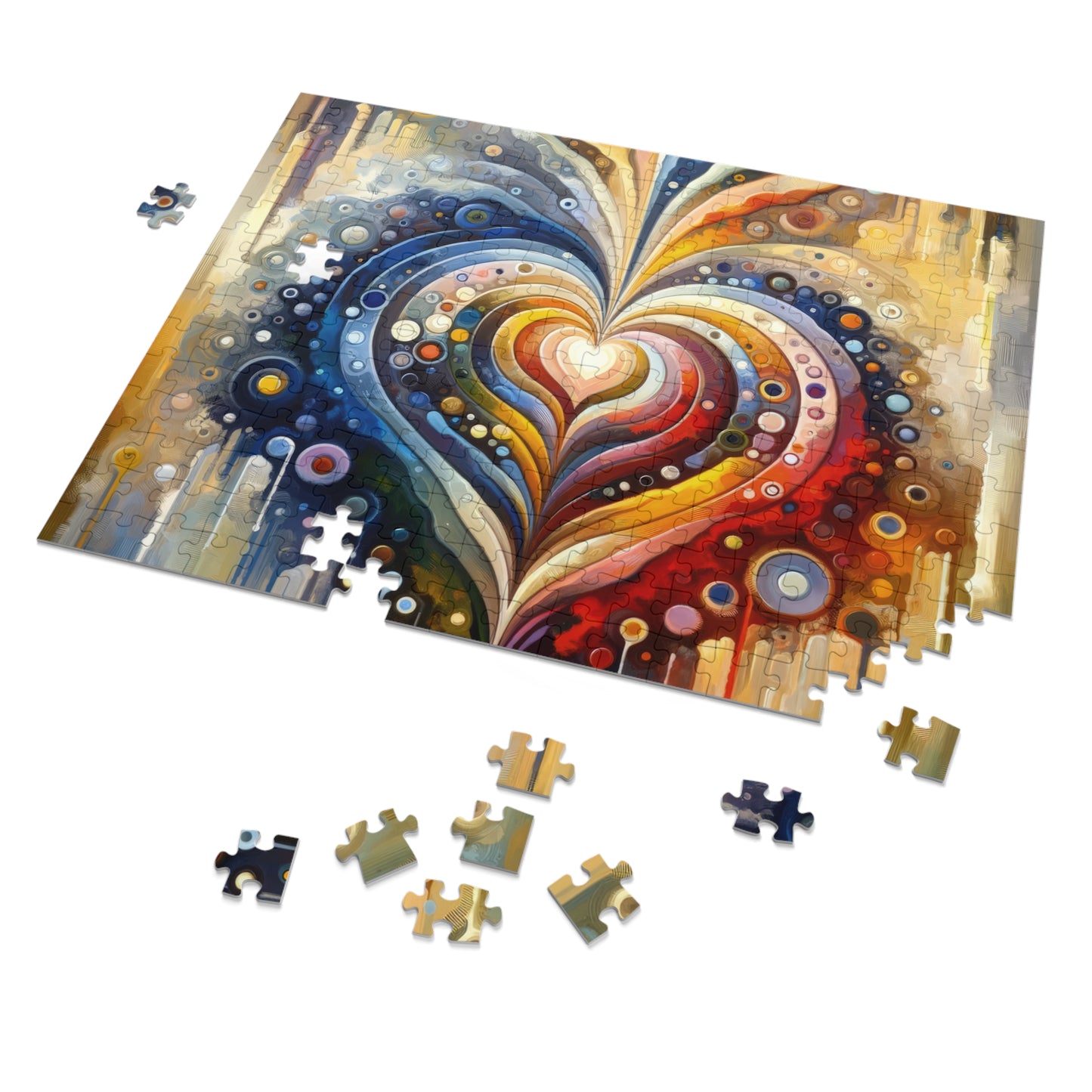 Harmonic Heart Essence Jigsaw Puzzle (30, 110, 252, 500,1000-Piece)