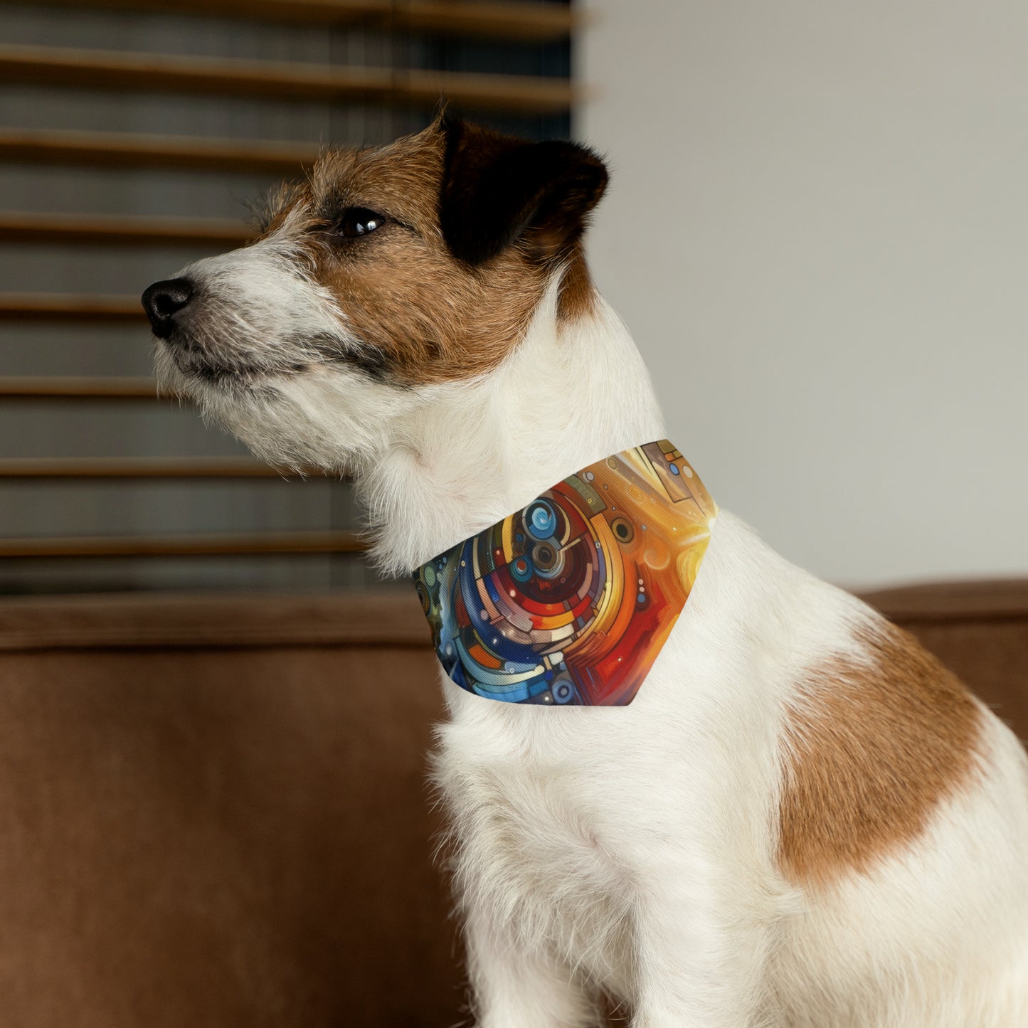 Ritualistic Growth Symphony Pet Bandana Collar