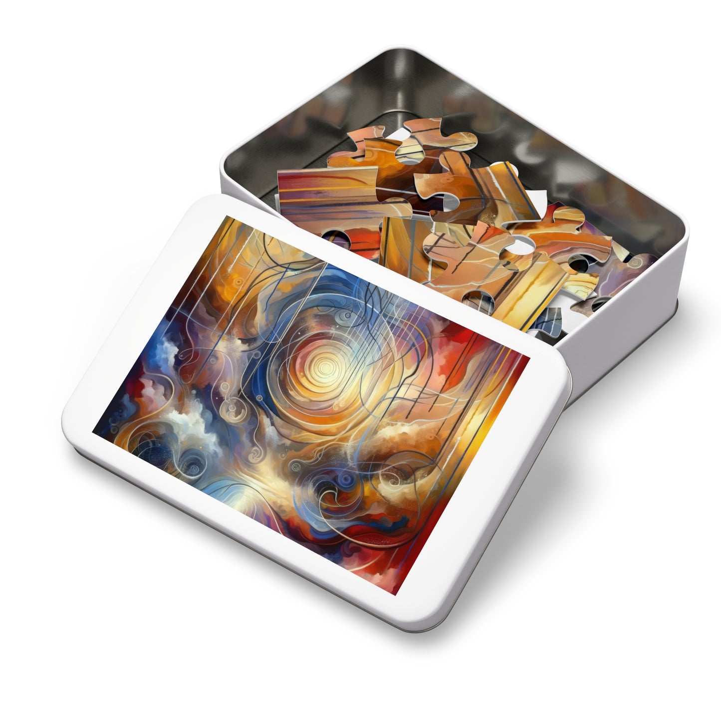 Presence Anchored Tachism Jigsaw Puzzle (30, 110, 252, 500,1000-Piece)
