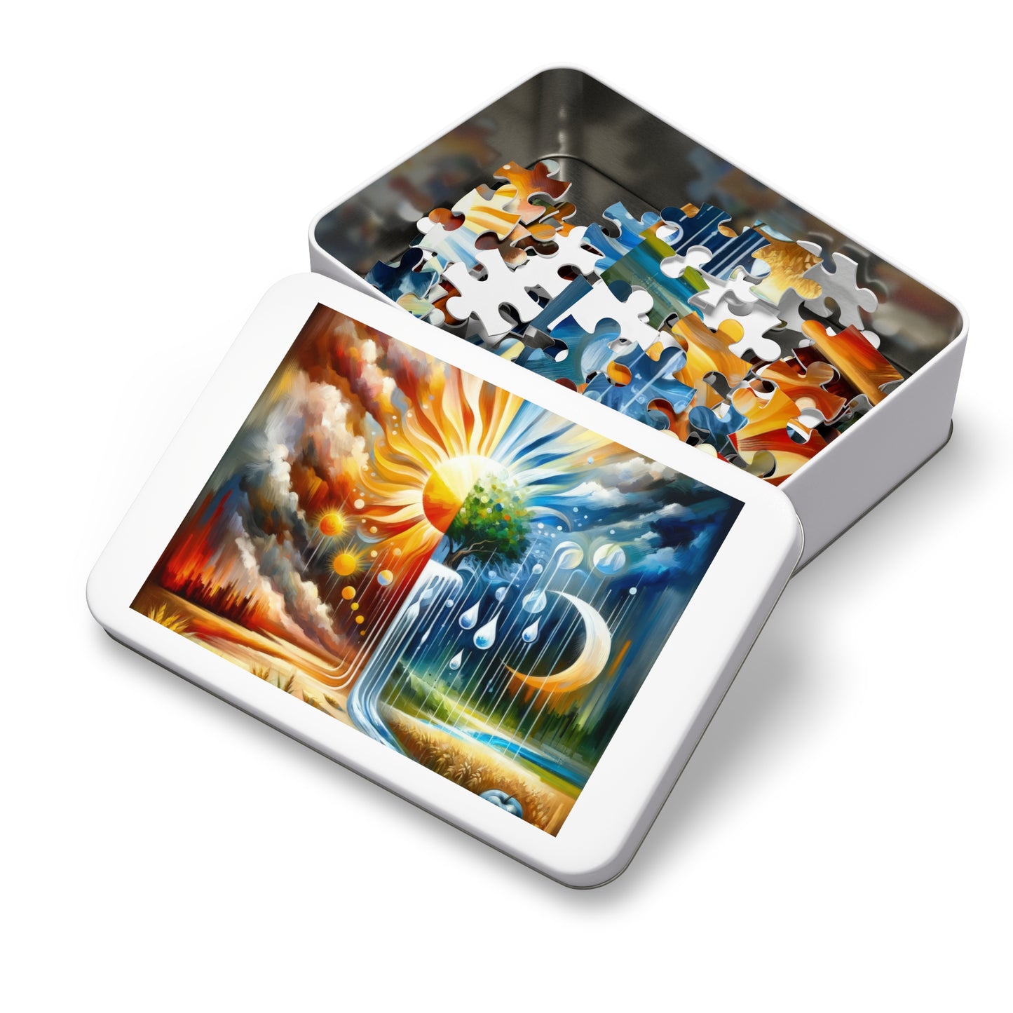 Sunshine Harvest Journey Jigsaw Puzzle (30, 110, 252, 500,1000-Piece)