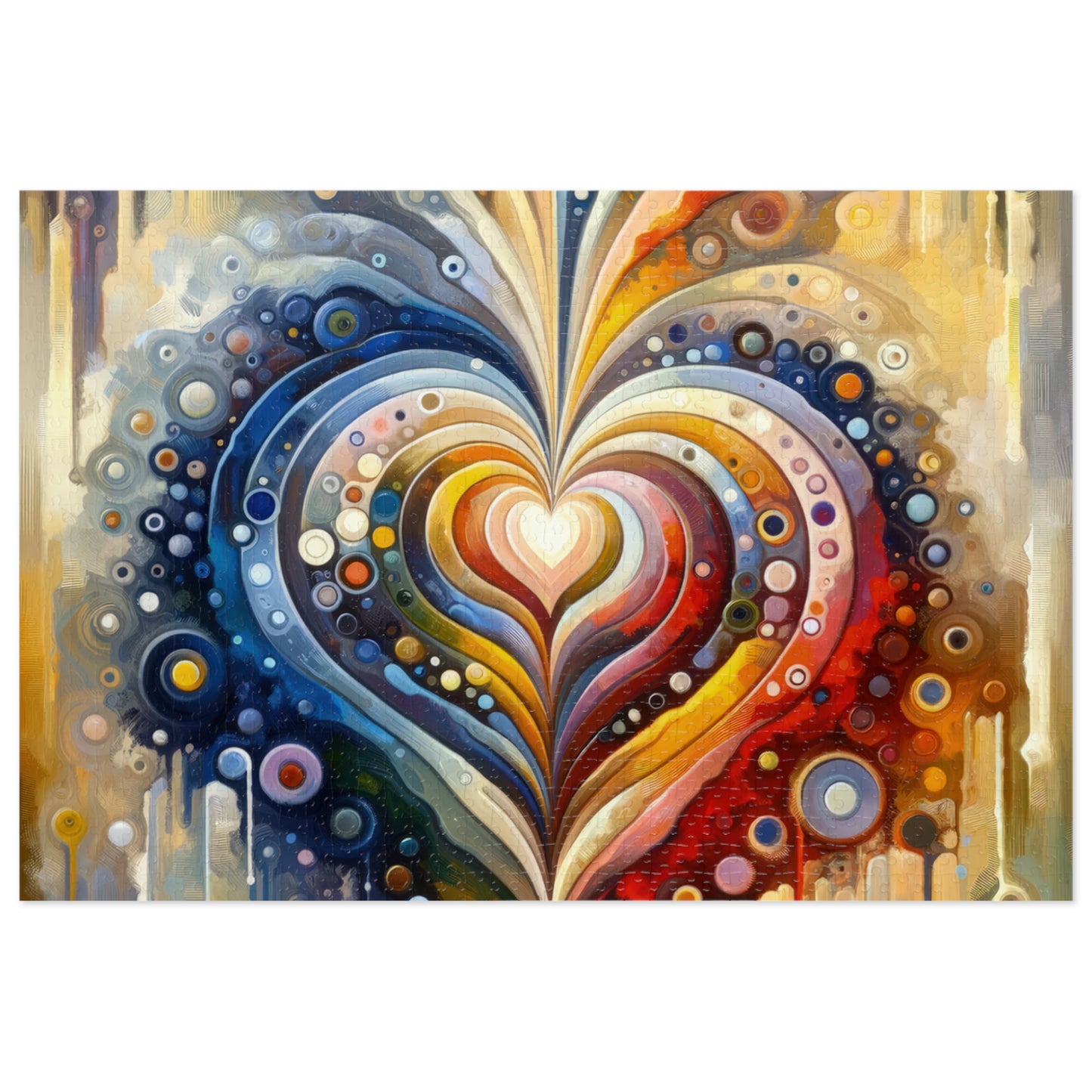 Harmonic Heart Essence Jigsaw Puzzle (30, 110, 252, 500,1000-Piece)