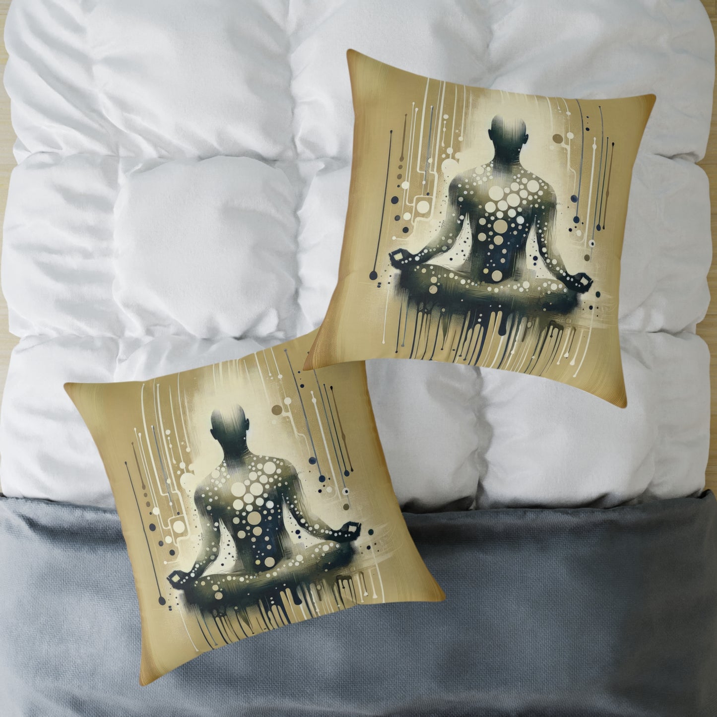 Breath Essence Beginning Spun Polyester Pillow