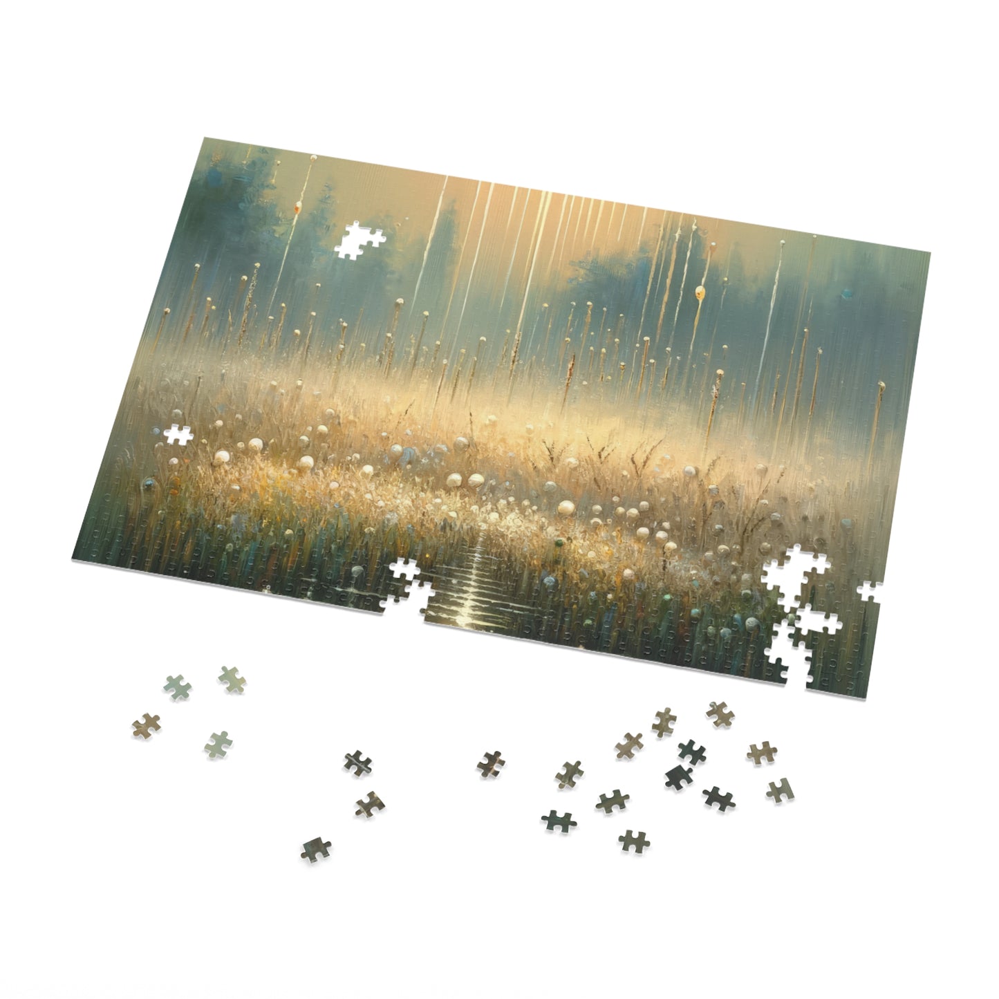Observant Delicacy Heart Jigsaw Puzzle (30, 110, 252, 500,1000-Piece)