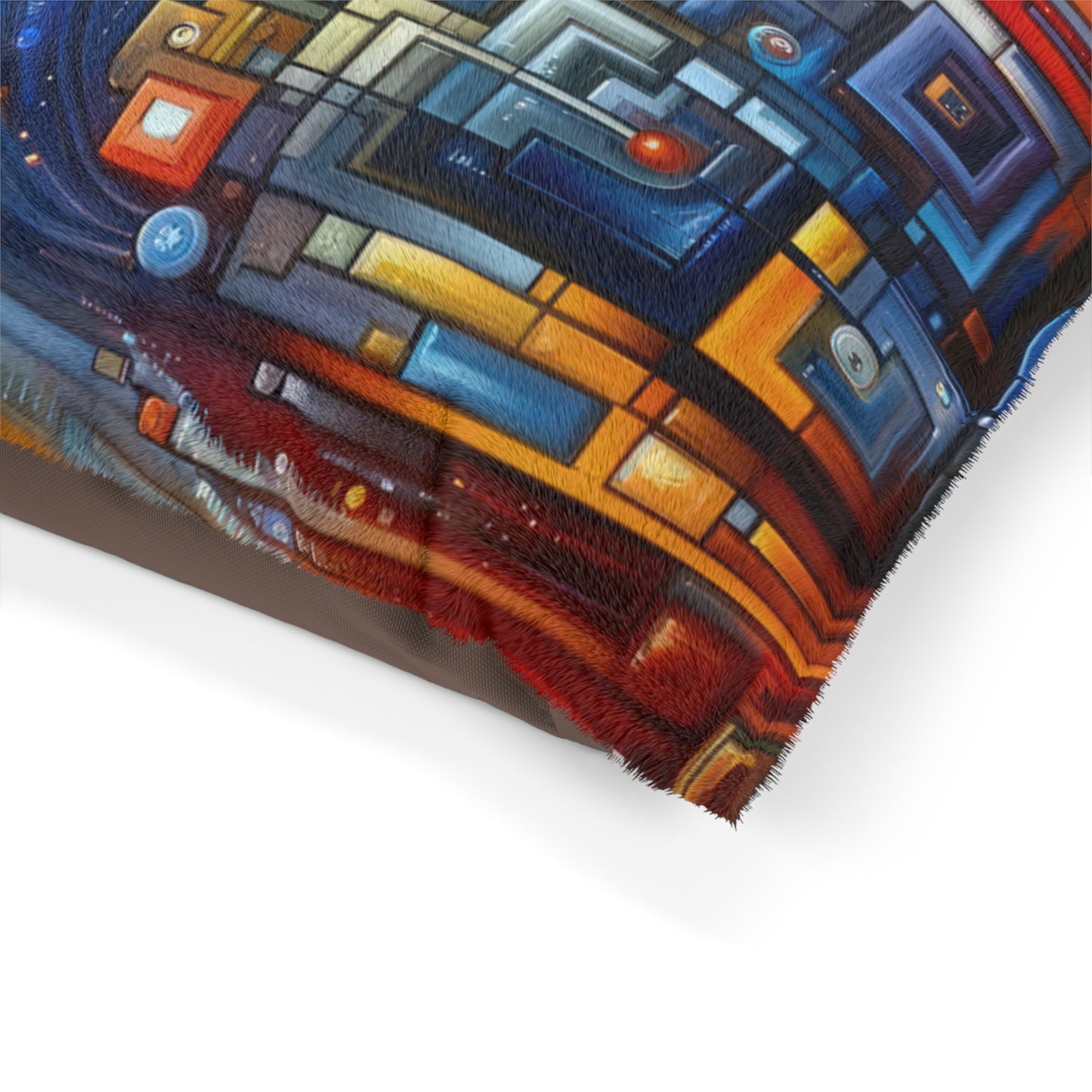 Digital Tachism Connectivity Pet Bed